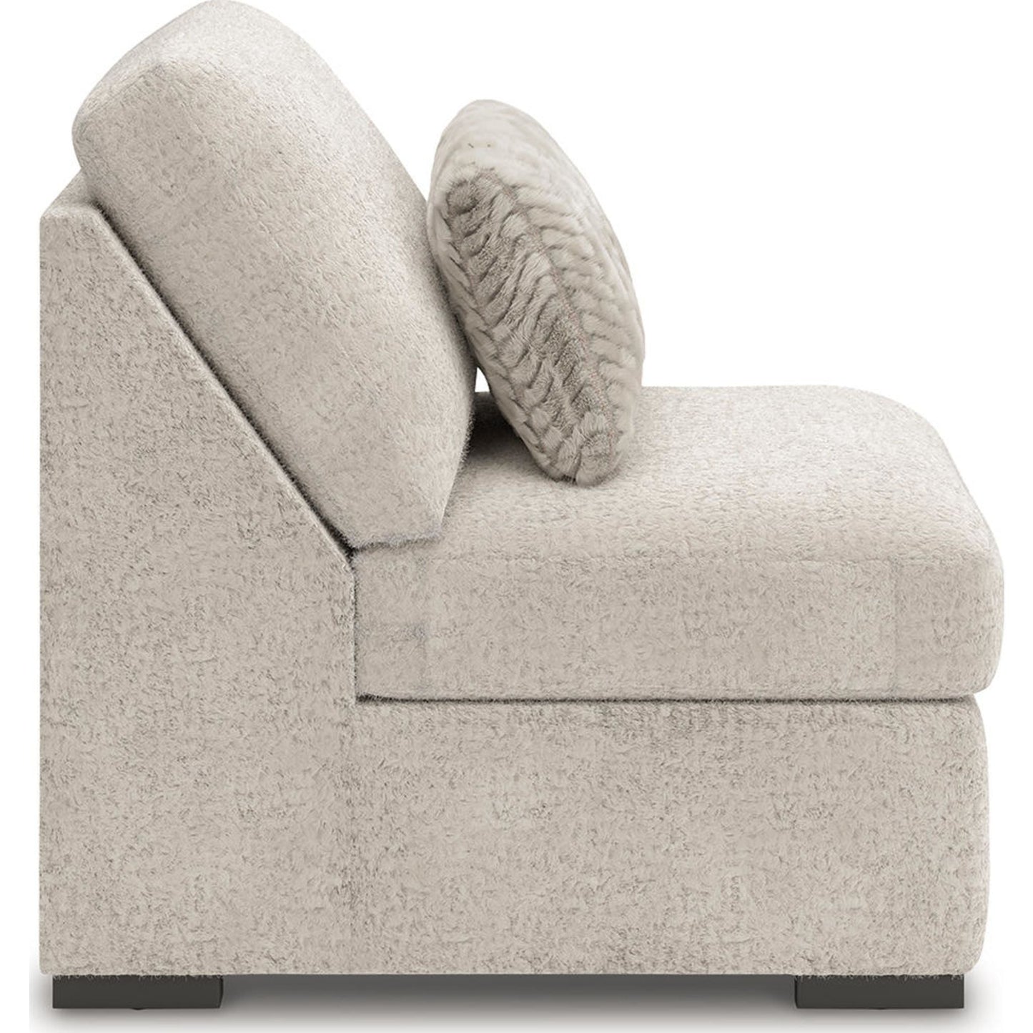 Canapé modulable Cuddle Plush 8 pièces avec poufs - Arctic