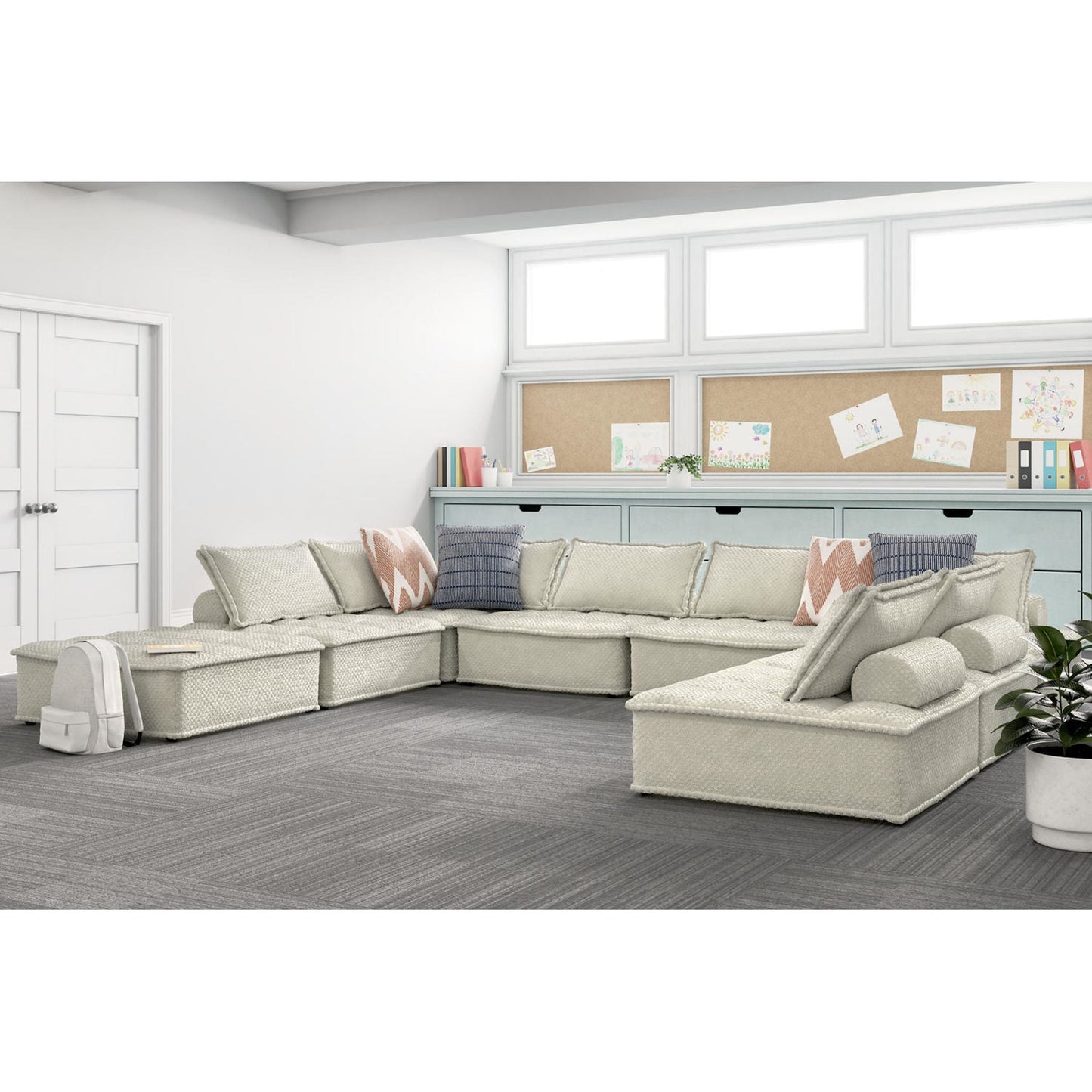 Bales Sectionnel modulaire 8 pièces