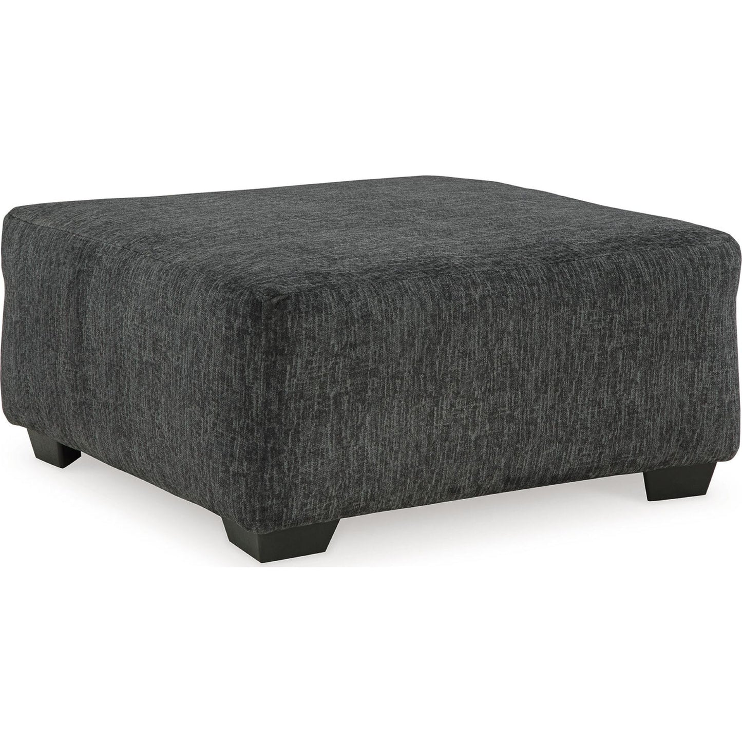 Pouf d'appoint surdimensionné Biddeford - Ébène