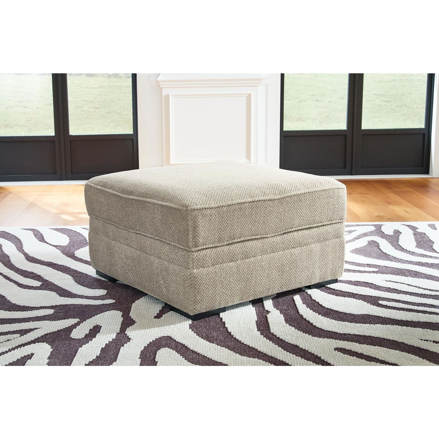 Pouf de rangement Calnita - Sisal