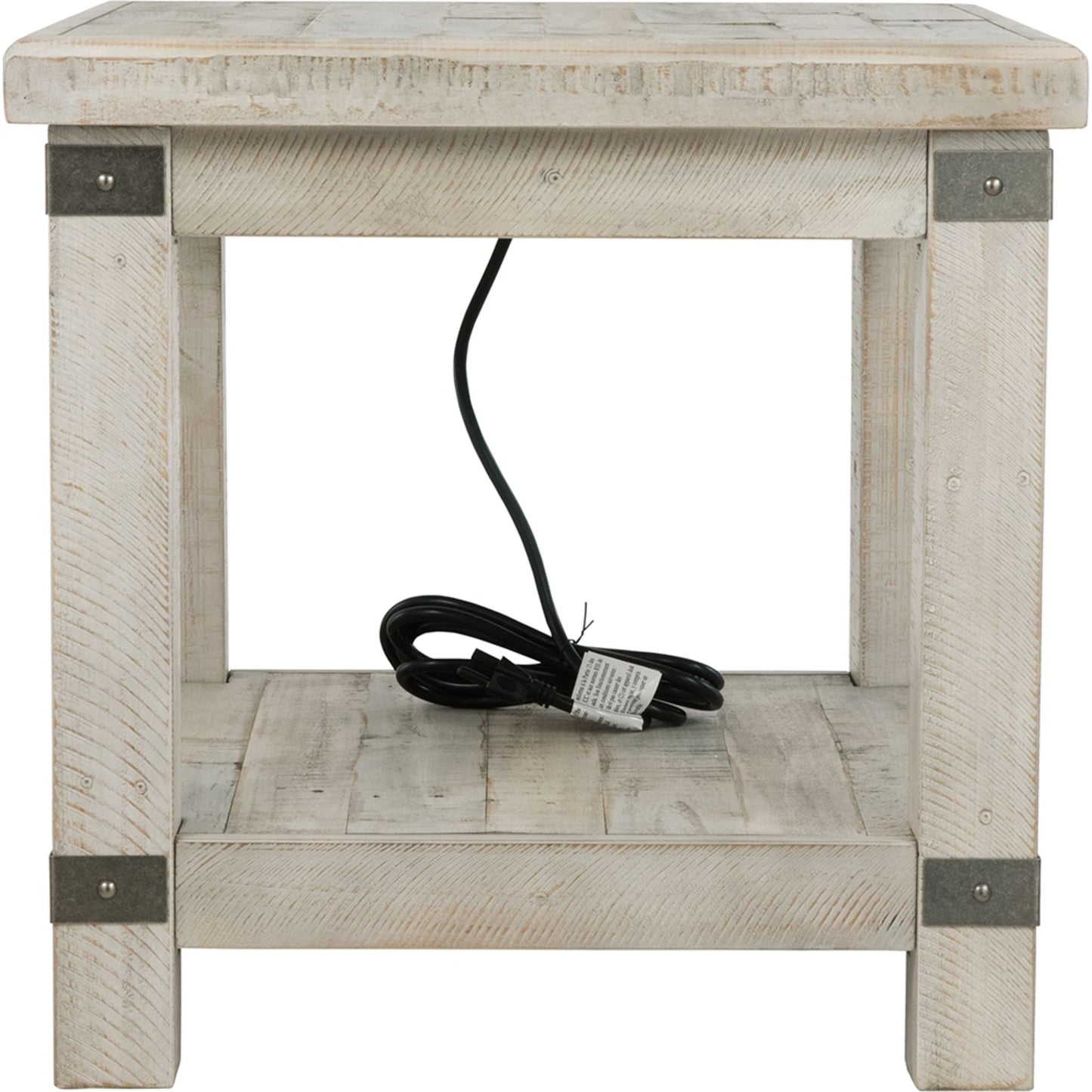 Table d'appoint Carynhurst - Blanc délavé gris