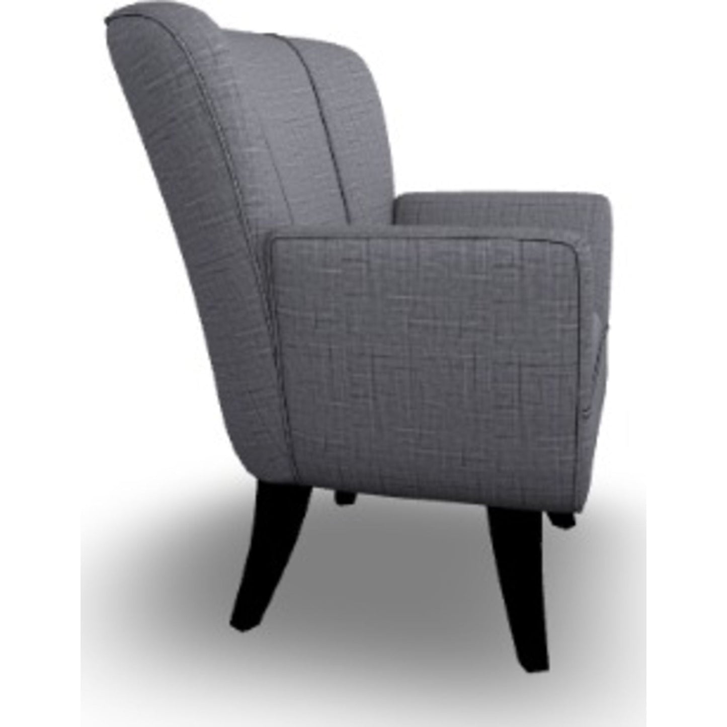 Fauteuil d'appoint Bethany - Gris