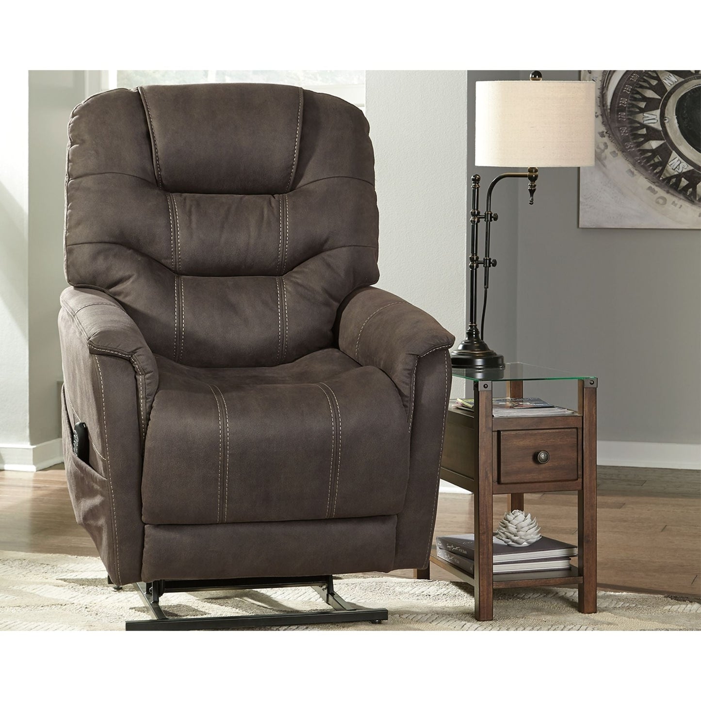 Fauteuil inclinable électrique Ballister - Espresso
