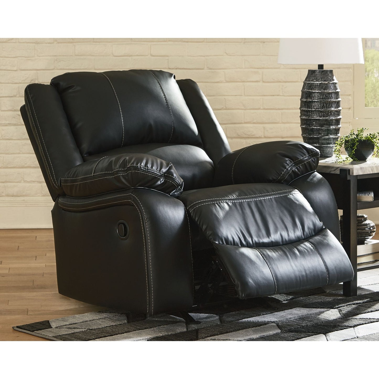 Fauteuil inclinable à bascule Calderwell - Noir