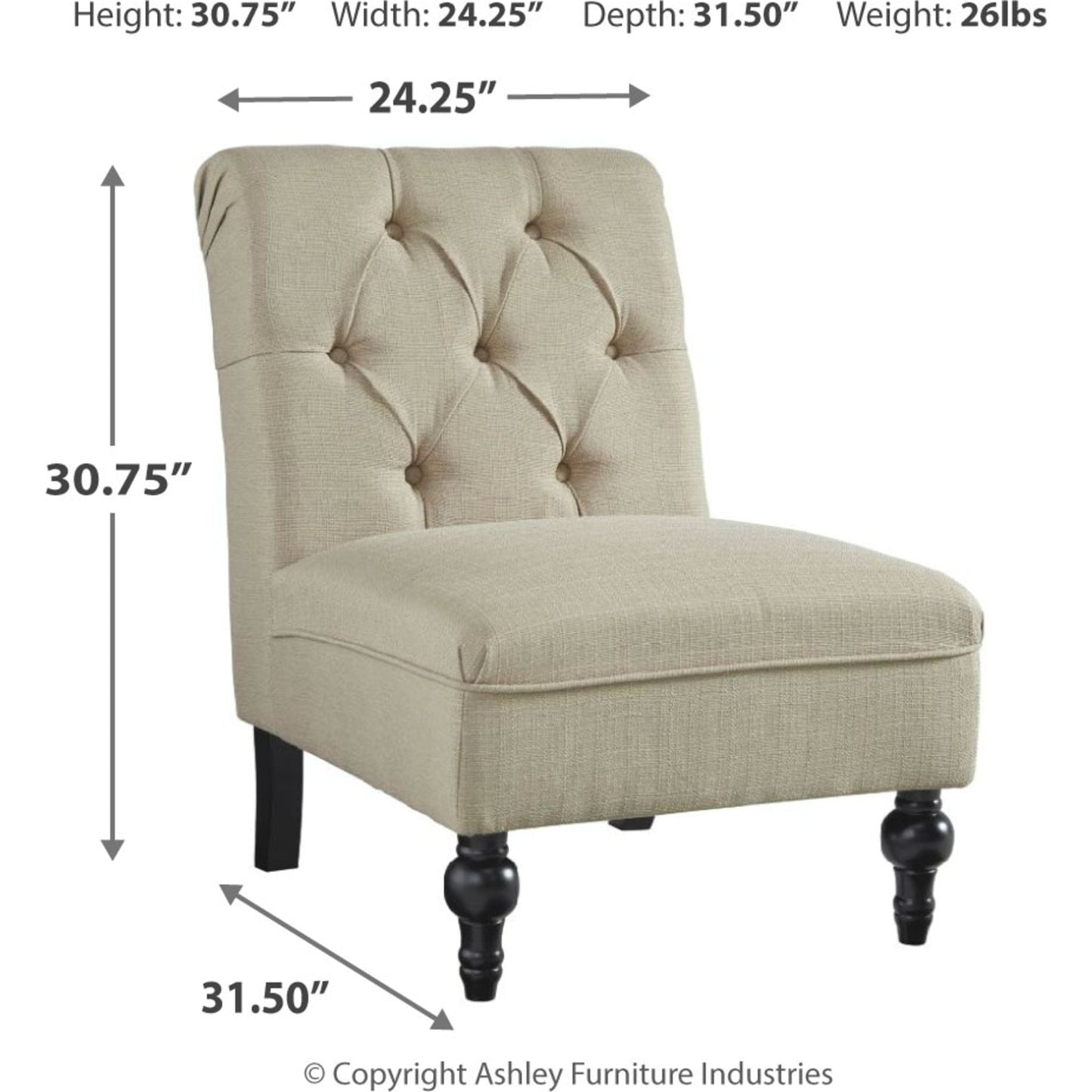 Fauteuil d'appoint Degas - Avoine