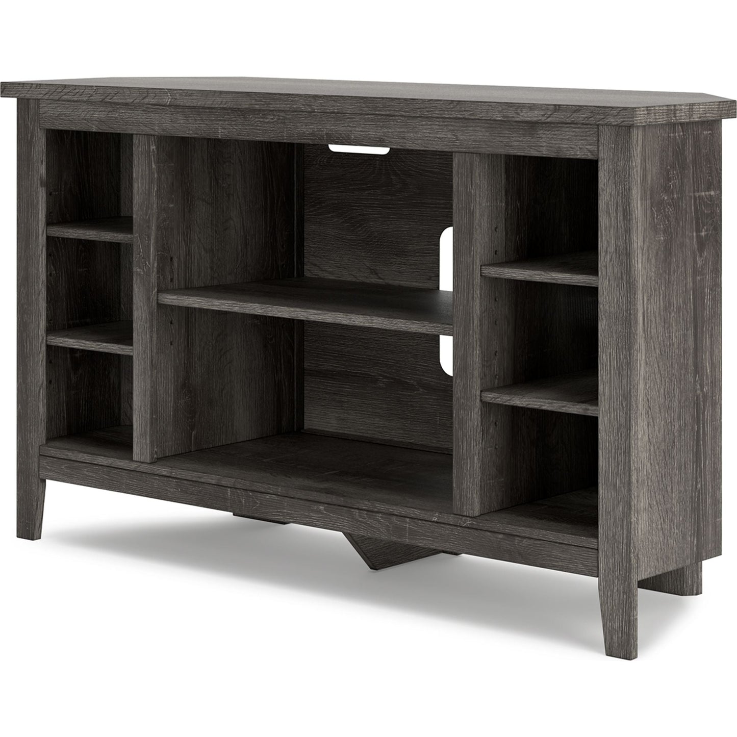 Meuble TV d'angle Arlenbry - Gris