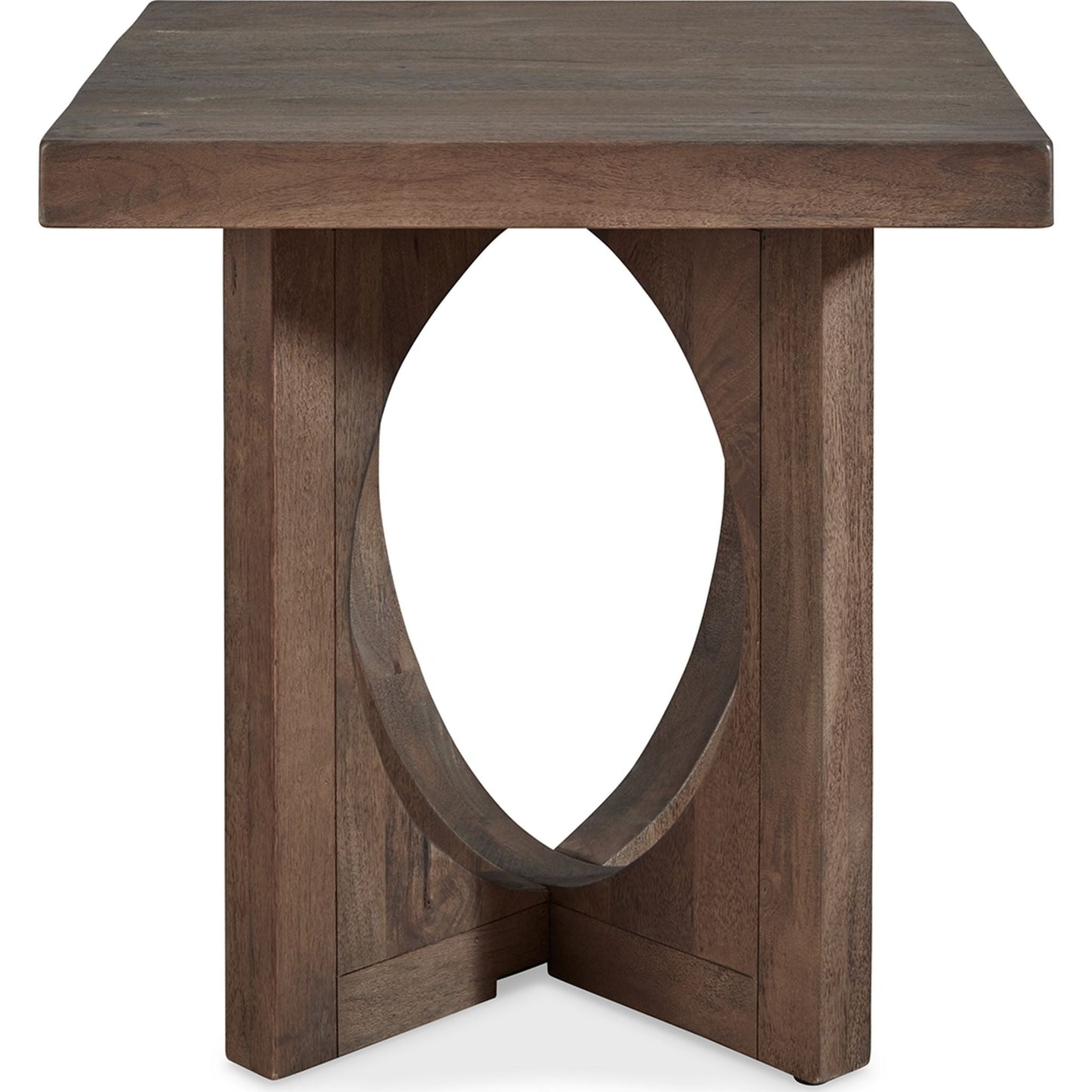 Table d'appoint Abbianna - Marron moyen