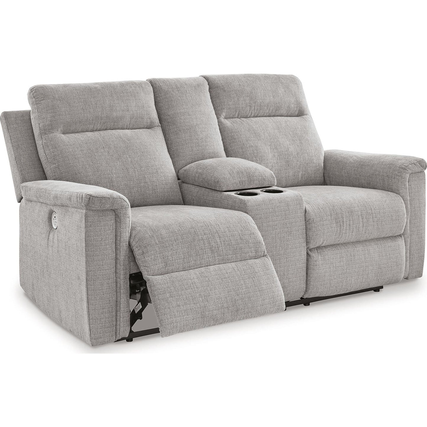 Causeuse inclinable électrique Barnsana avec console