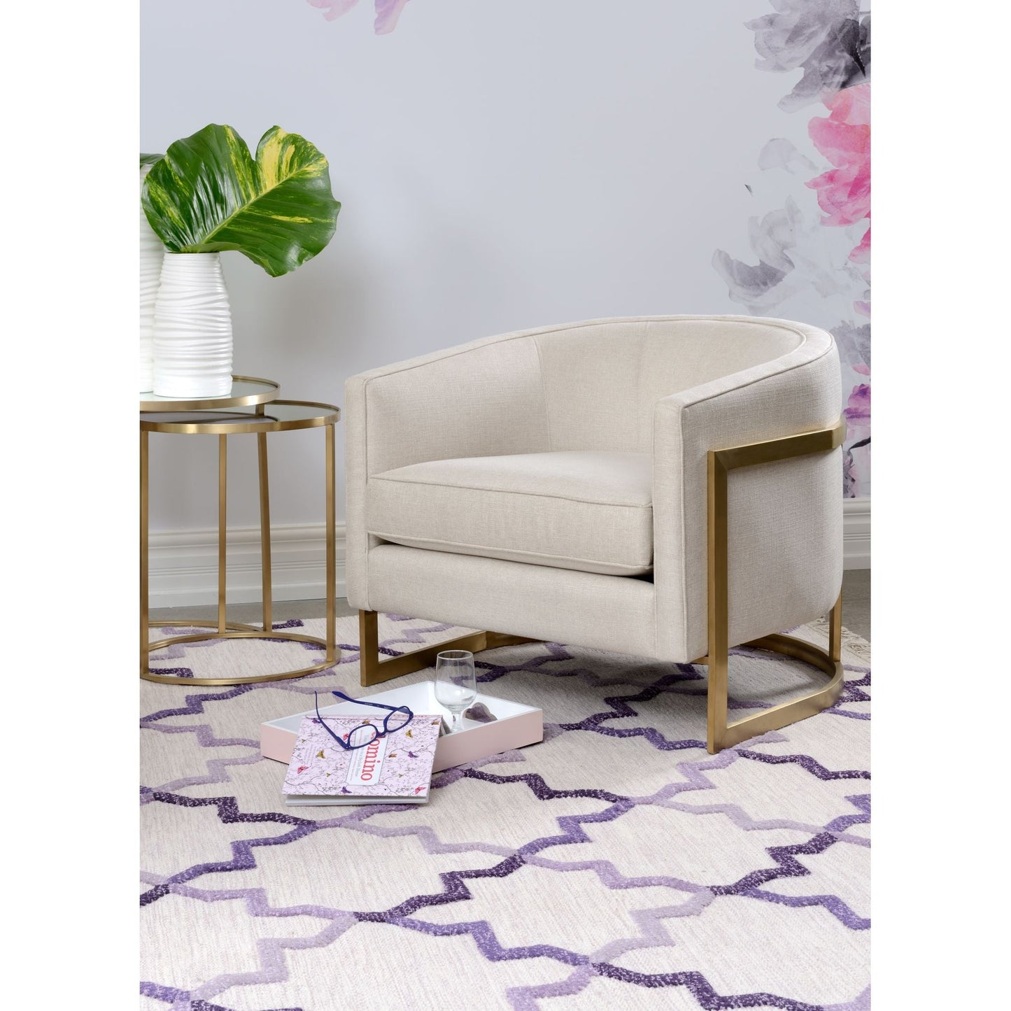 Chaise Dezi - Ivoire