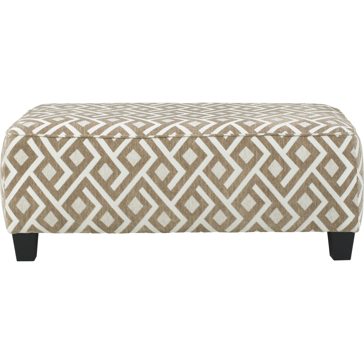 Pouf d'appoint surdimensionné Dovemont - Mastic