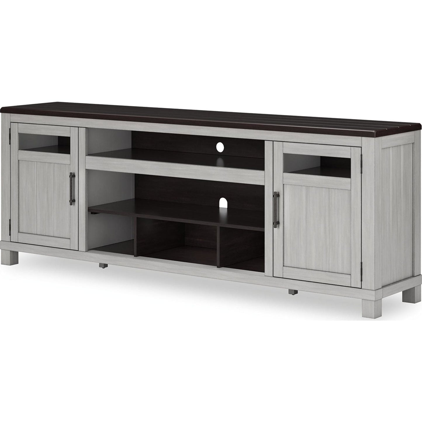 Meuble TV Darborn - Gris/Marron