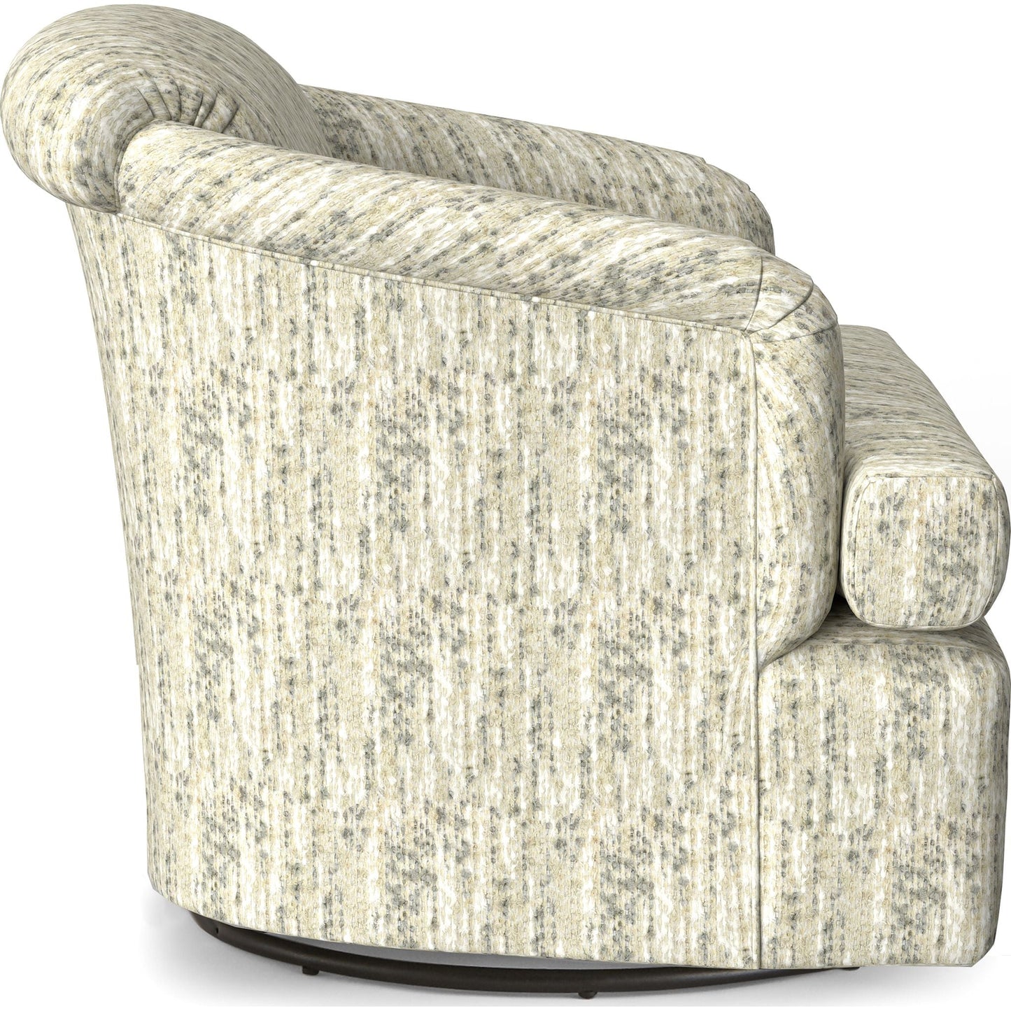 Fauteuil d'appoint pivotant Cass - Opale