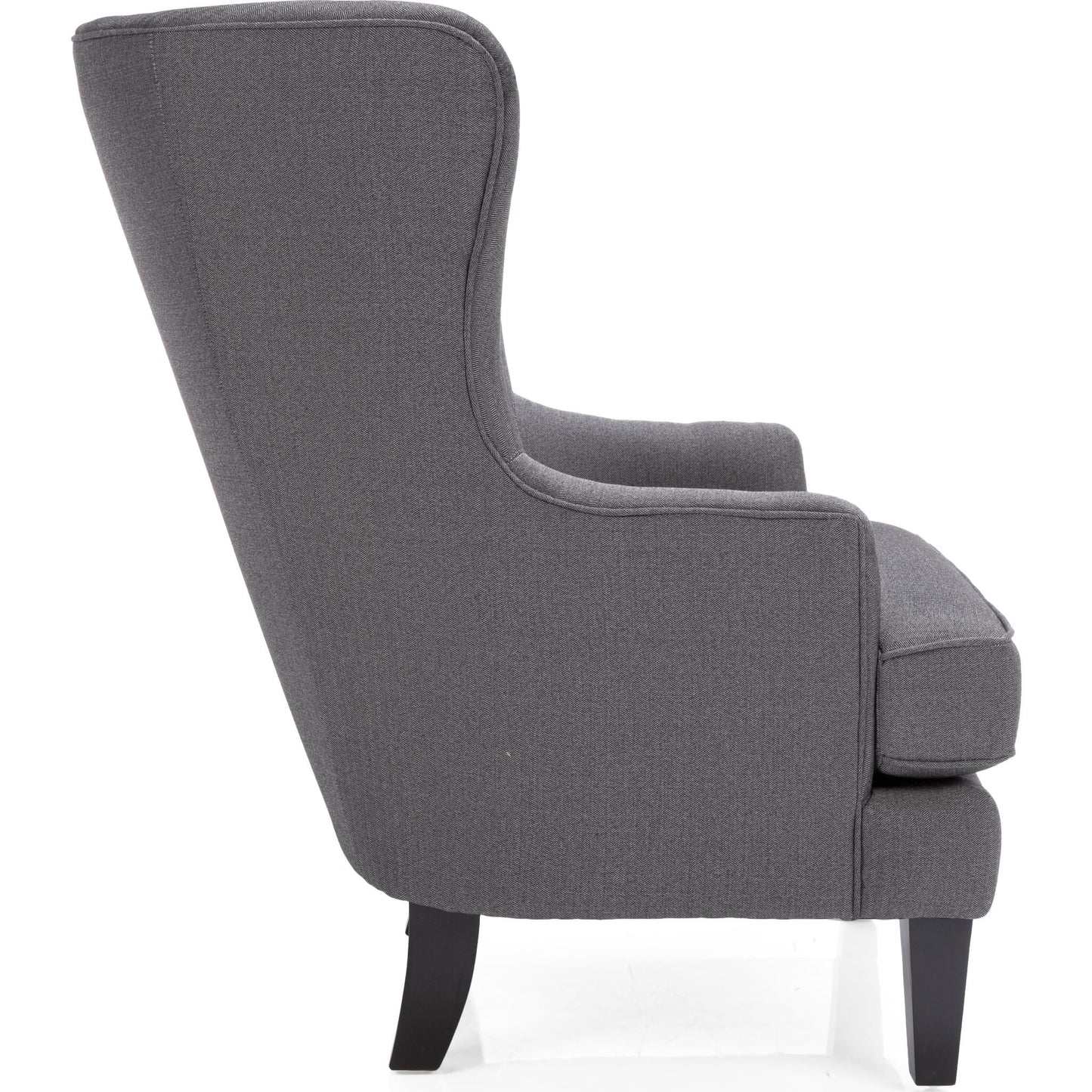 Fauteuil d'appoint Amanda - Rosetta Noir
