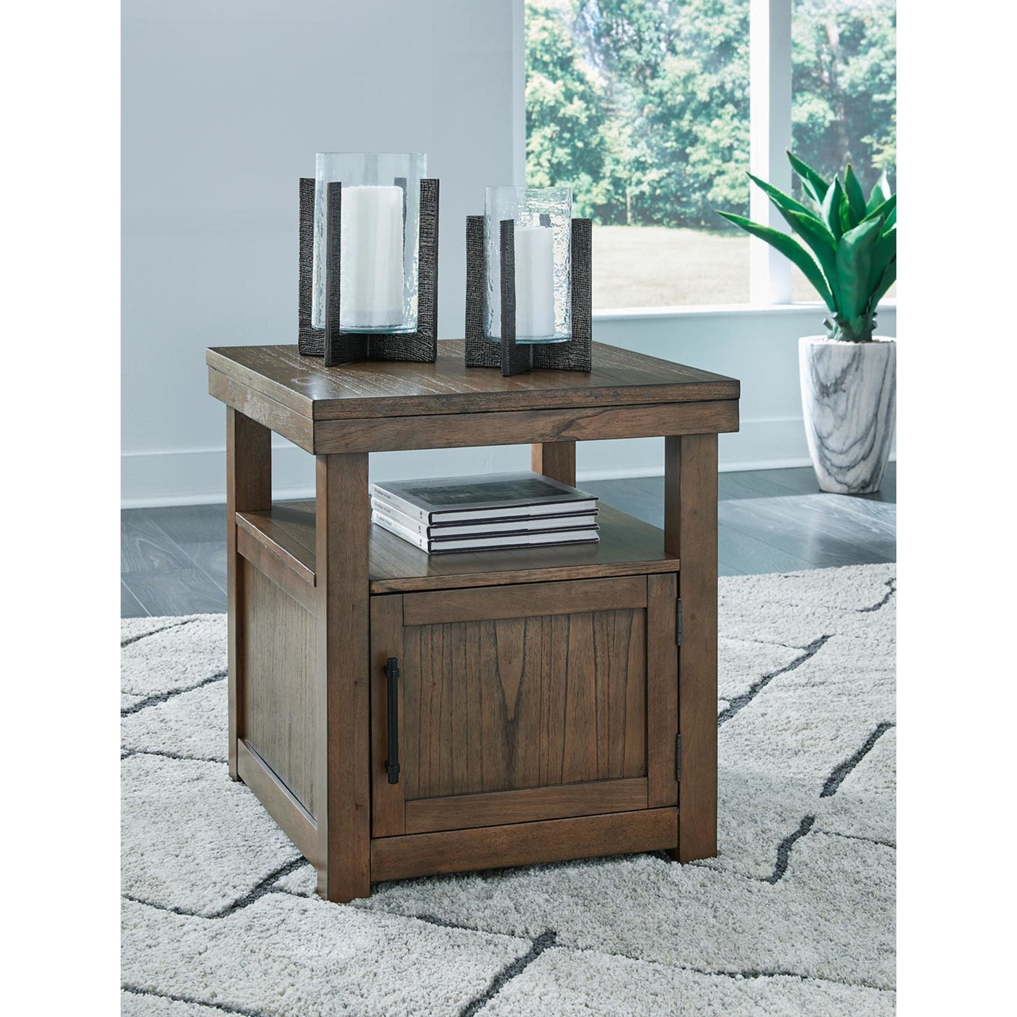 Table d'appoint Boardernest - Marron