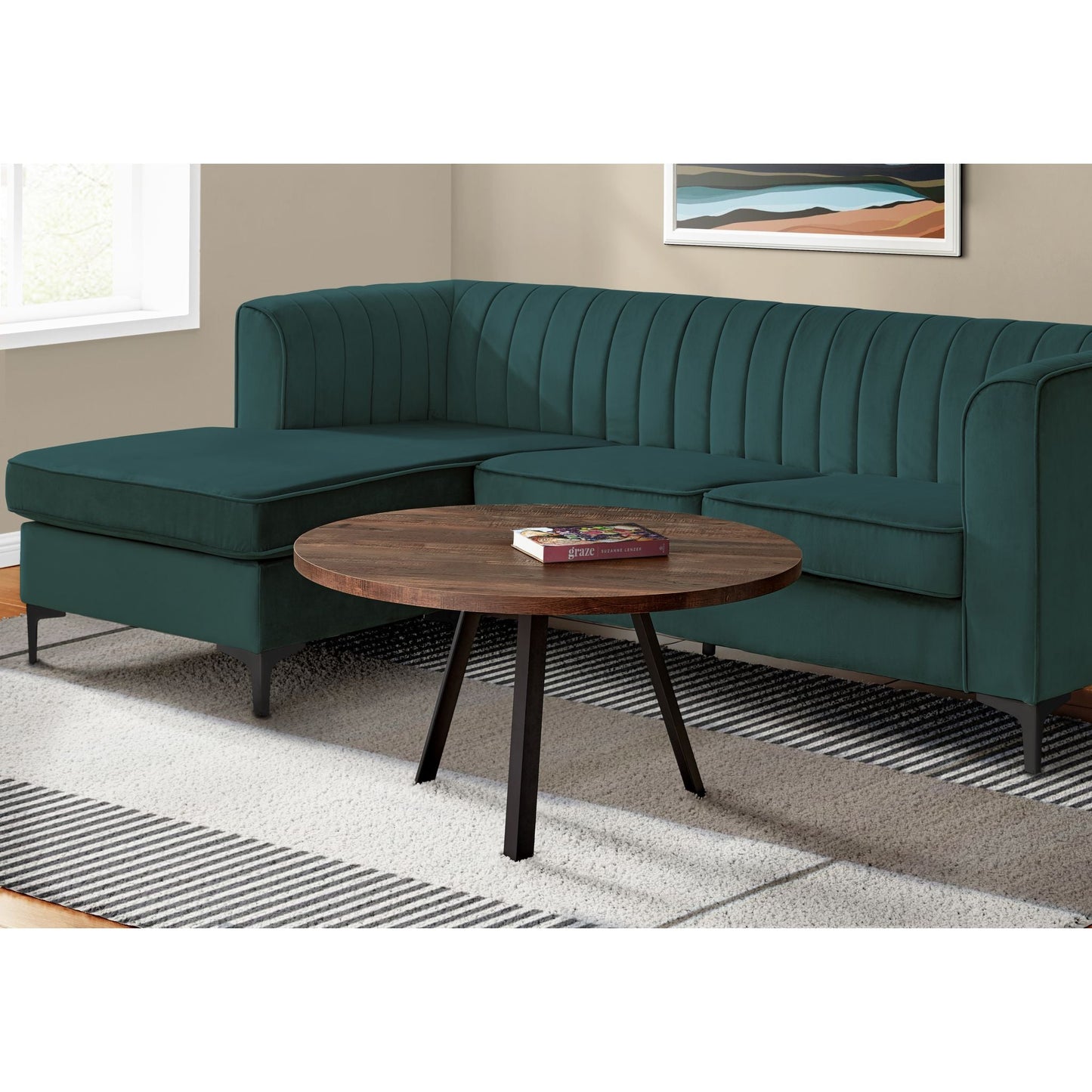 Table basse Caroline - Marron