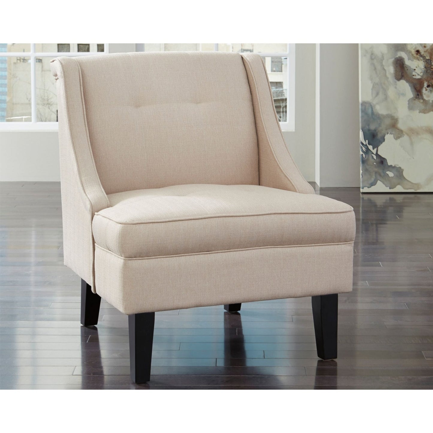 Fauteuil d'appoint Clarinda - Crème