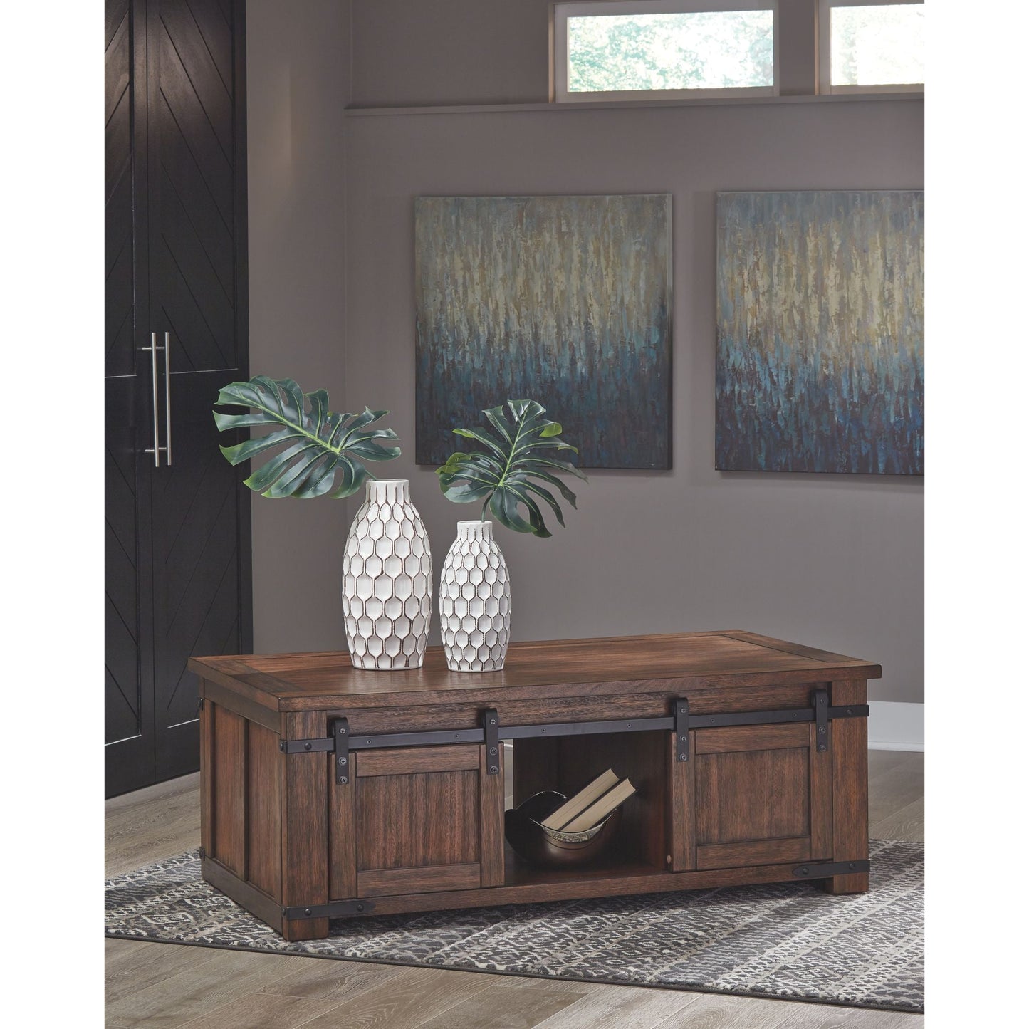 Table basse Budmore - Marron
