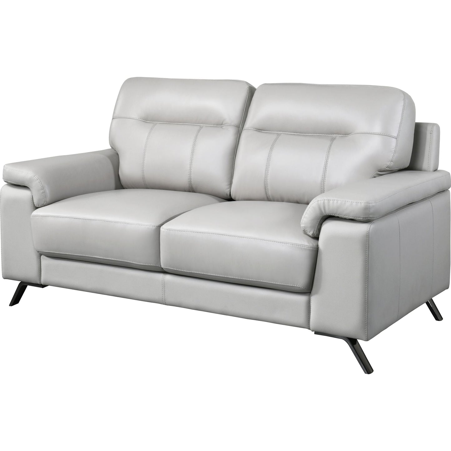 Causeuse Bellmar - Gris argenté