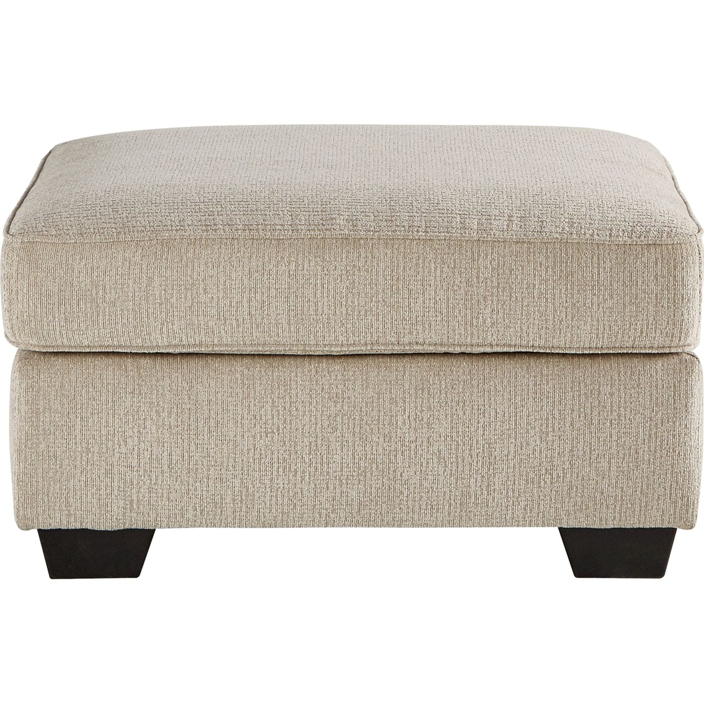 Pouf d'appoint surdimensionné Decelle - Mastic