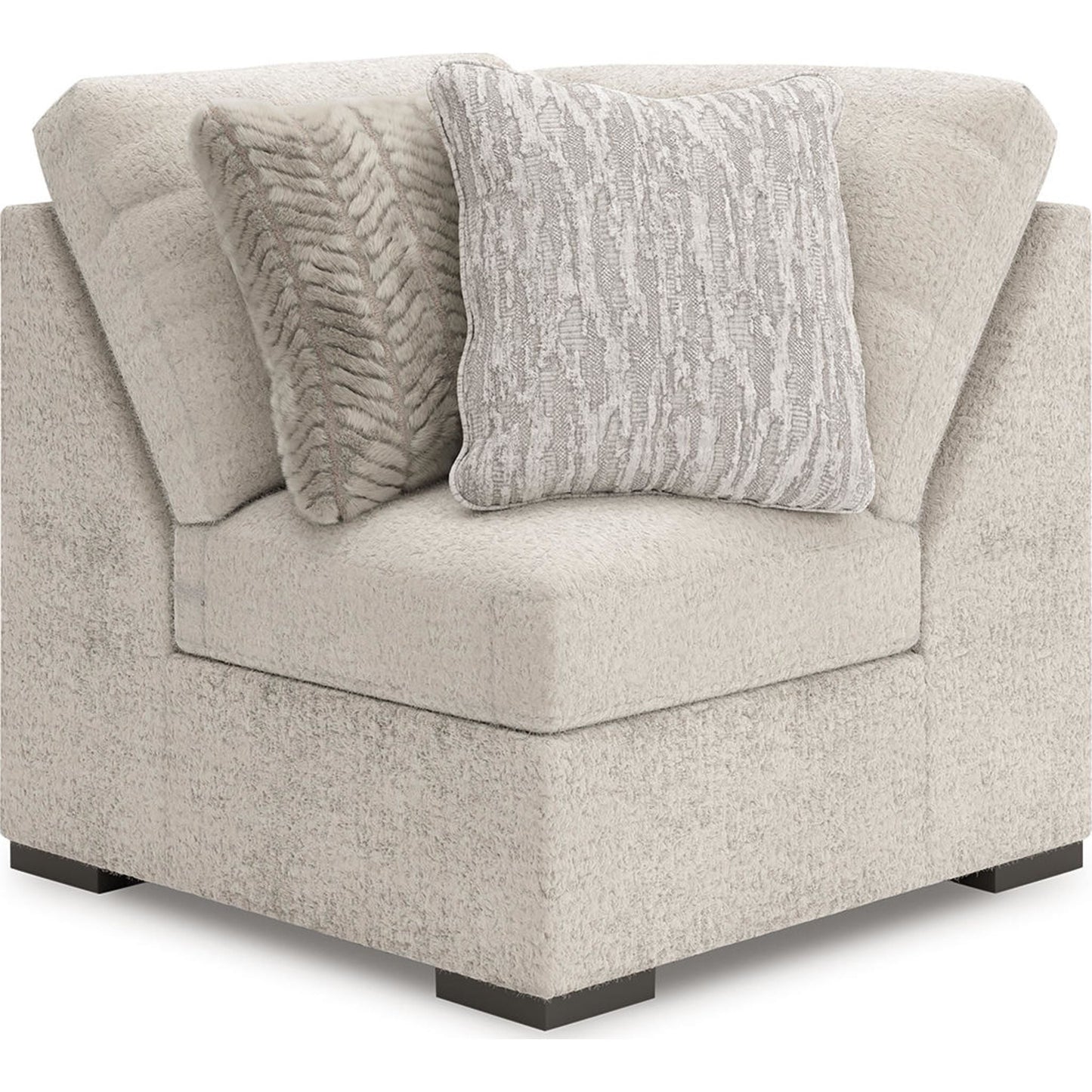 Canapé modulable Cuddle Plush 8 pièces avec poufs - Arctic