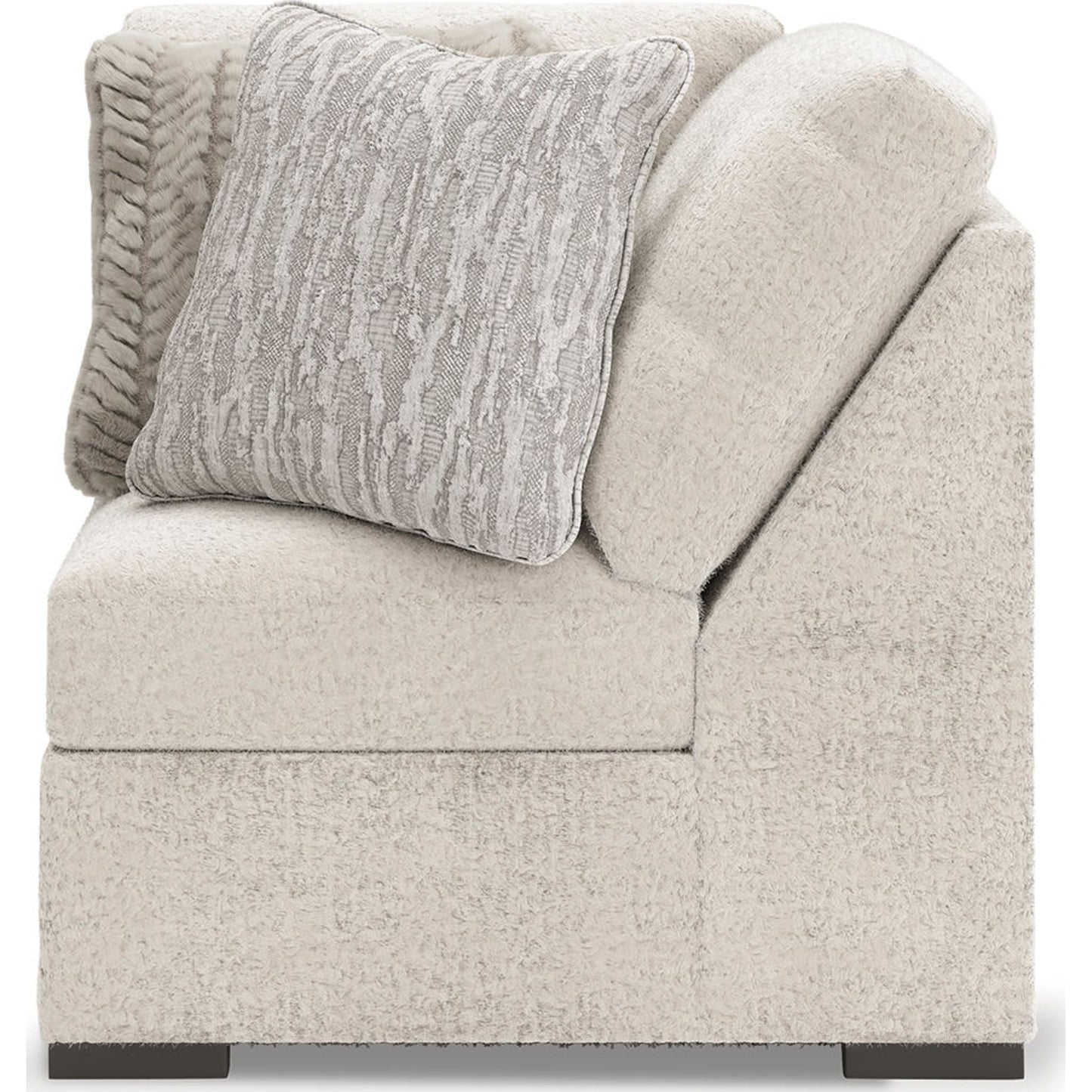 Canapé modulable Cuddle Plush 8 pièces avec poufs - Arctic