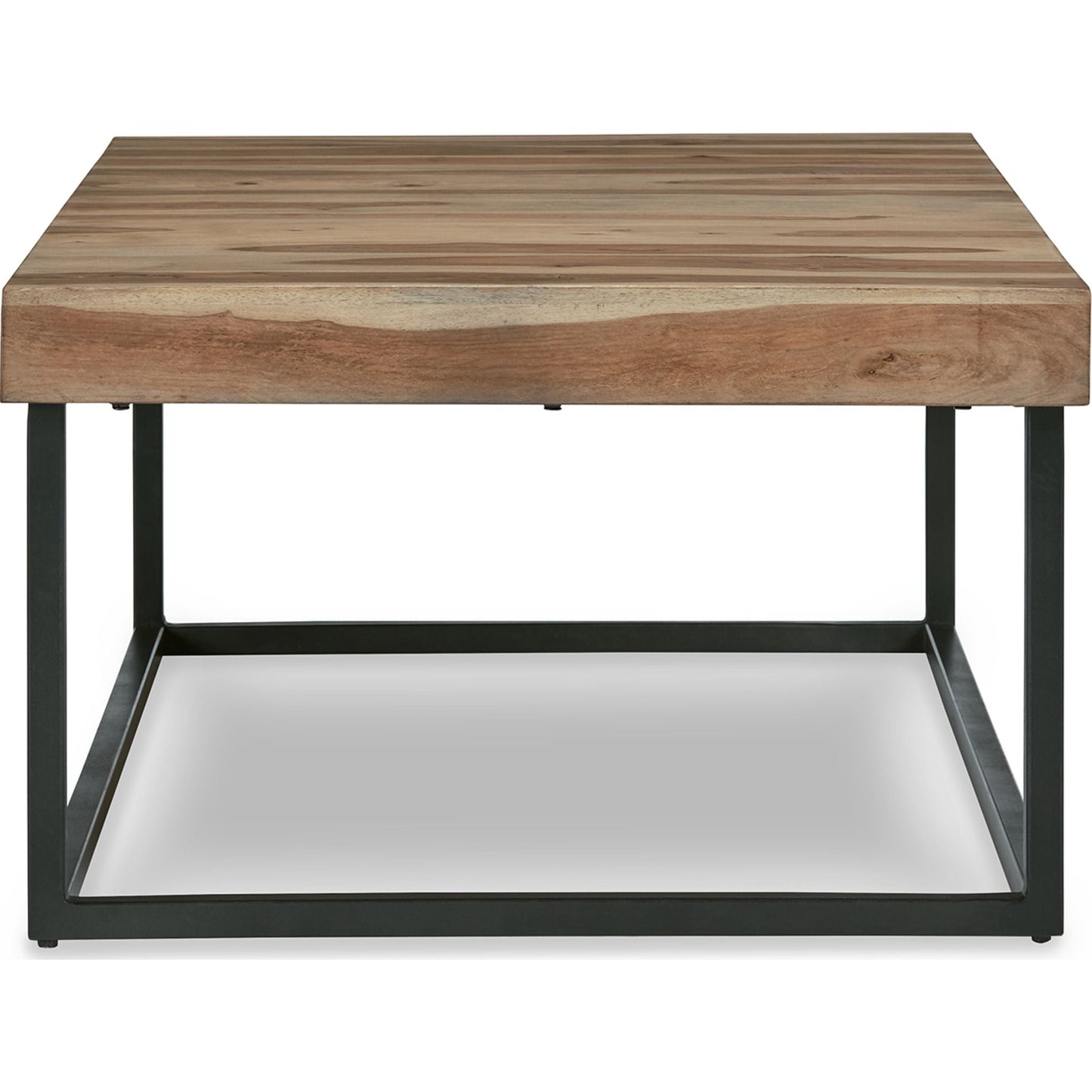 Table basse Bellwick - Naturel/Noir