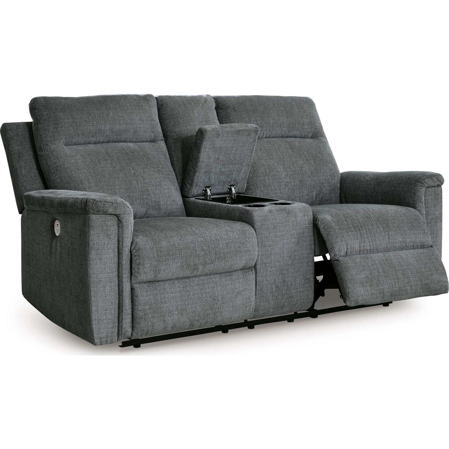 Causeuse inclinable électrique Barnsana avec console