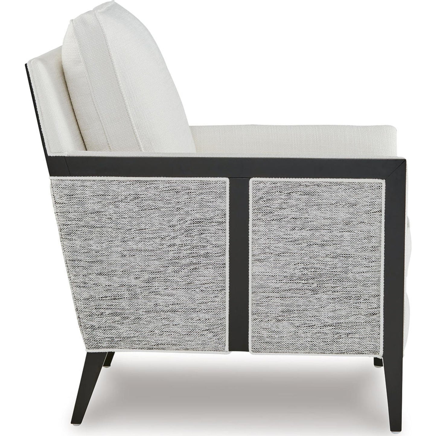 Fauteuil d'appoint Ardenworth - Noir/Ivoire