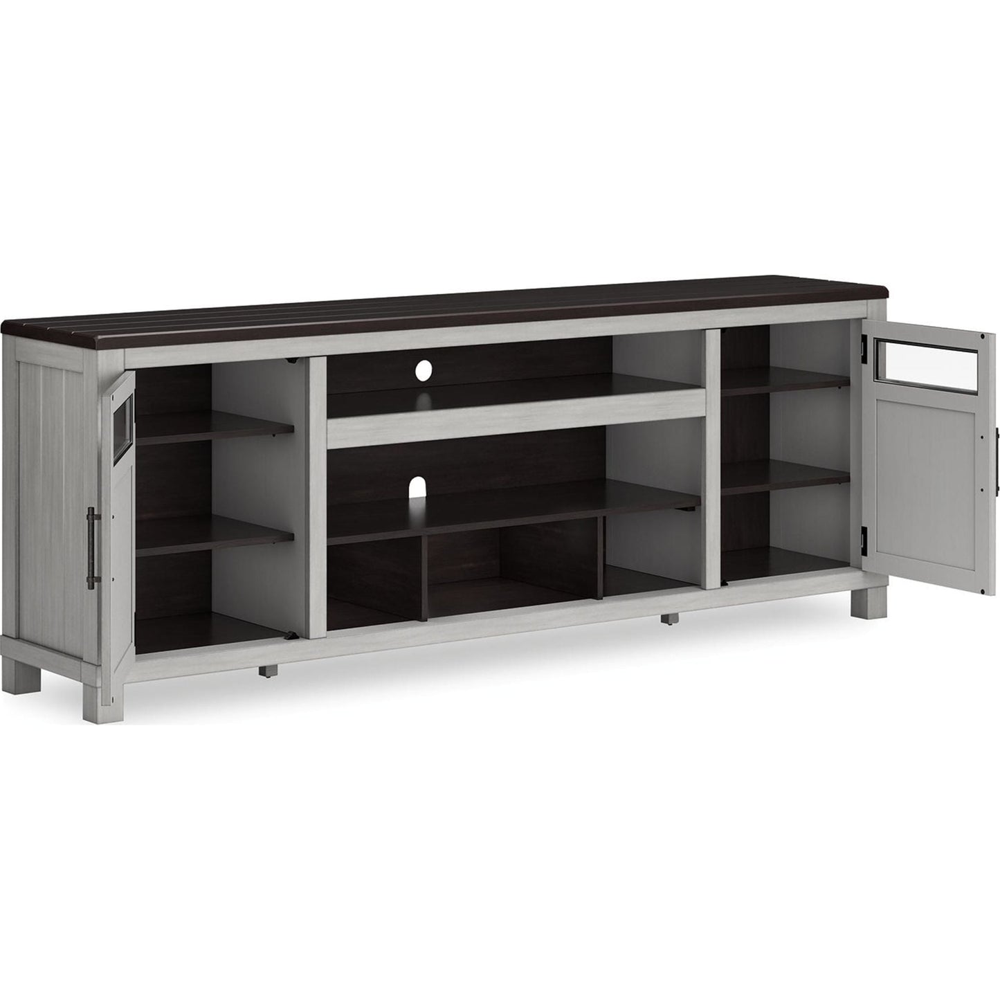 Meuble TV Darborn - Gris/Marron