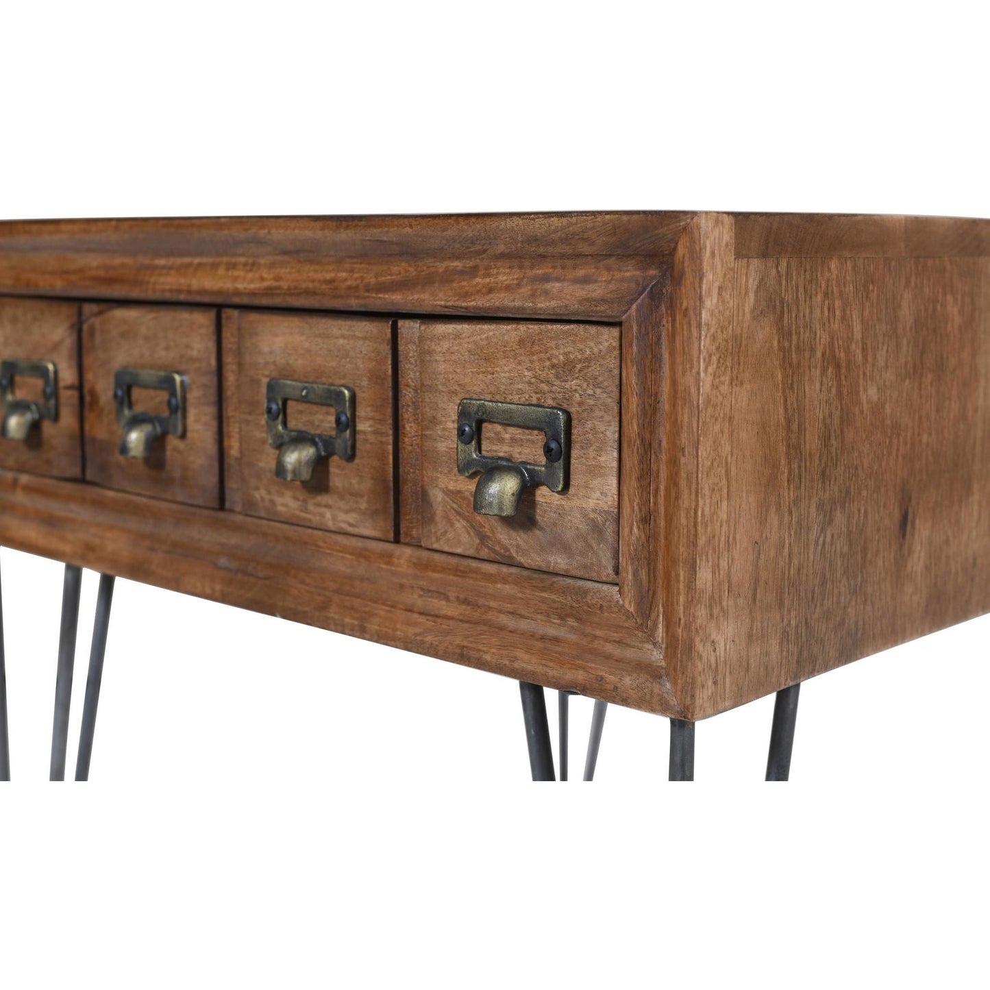 Table basse américaine vintage - Marron moyen