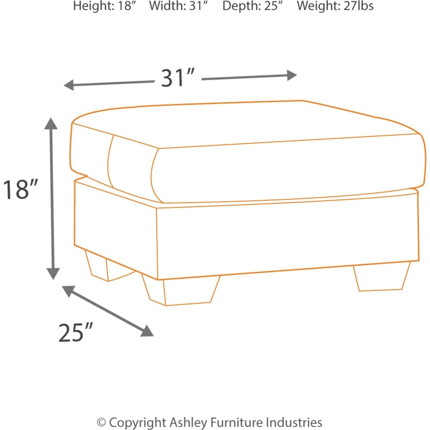 Darcy Ottoman