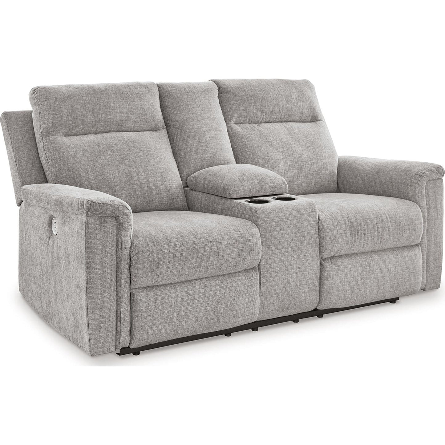 Causeuse inclinable électrique Barnsana avec console