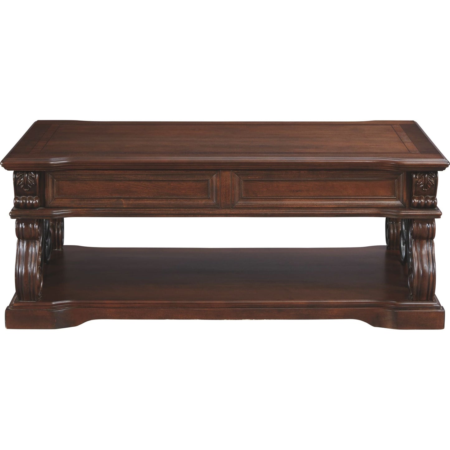 Table basse Alymere - Brun rustique
