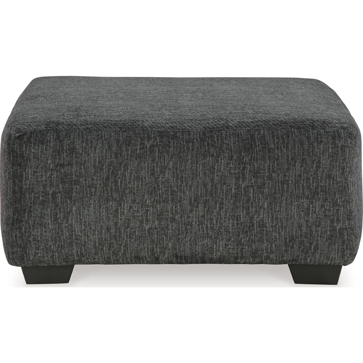 Pouf d'appoint surdimensionné Biddeford - Ébène