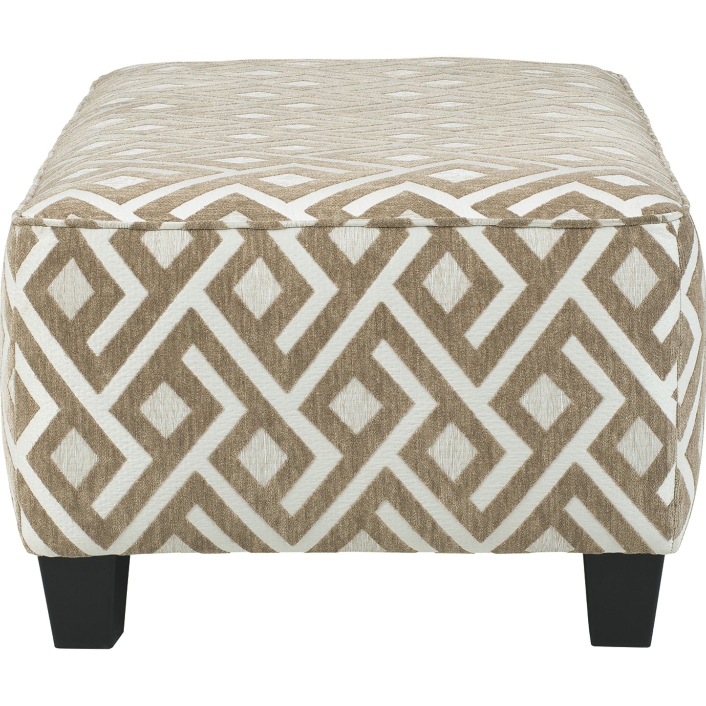 Pouf d'appoint surdimensionné Dovemont - Mastic