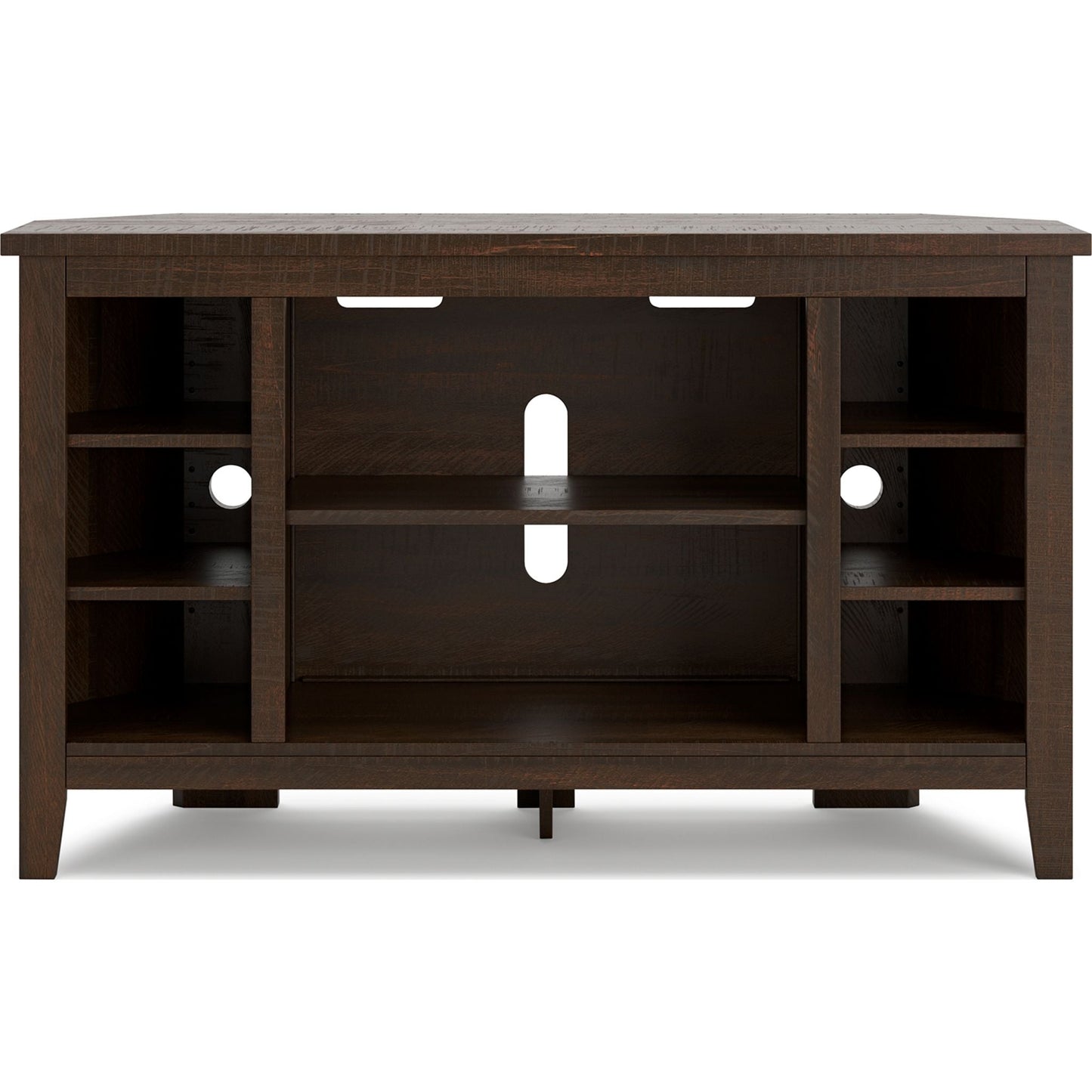 Meuble TV d'angle Camiburg - Marron chaud