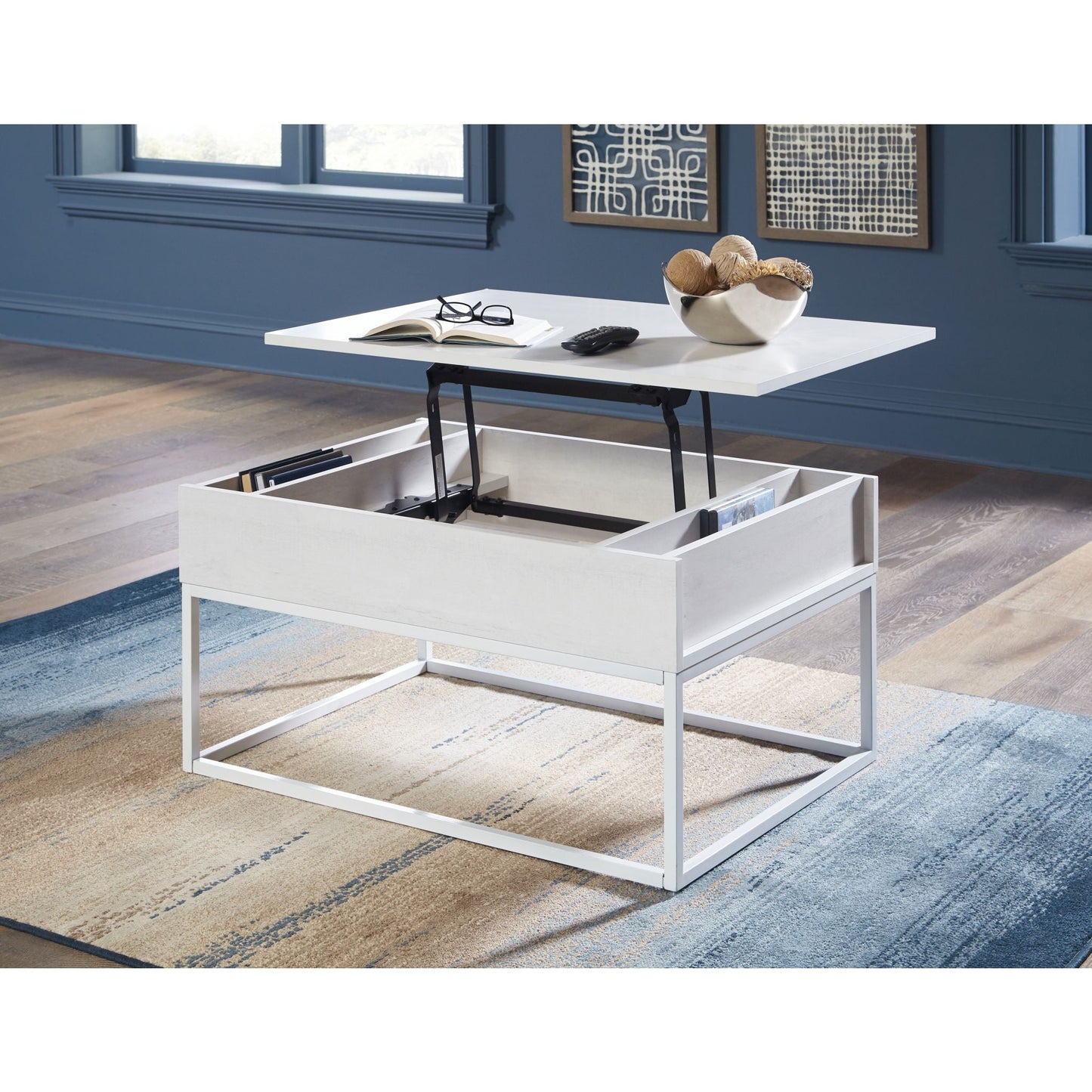 Table basse Deznee - Blanc