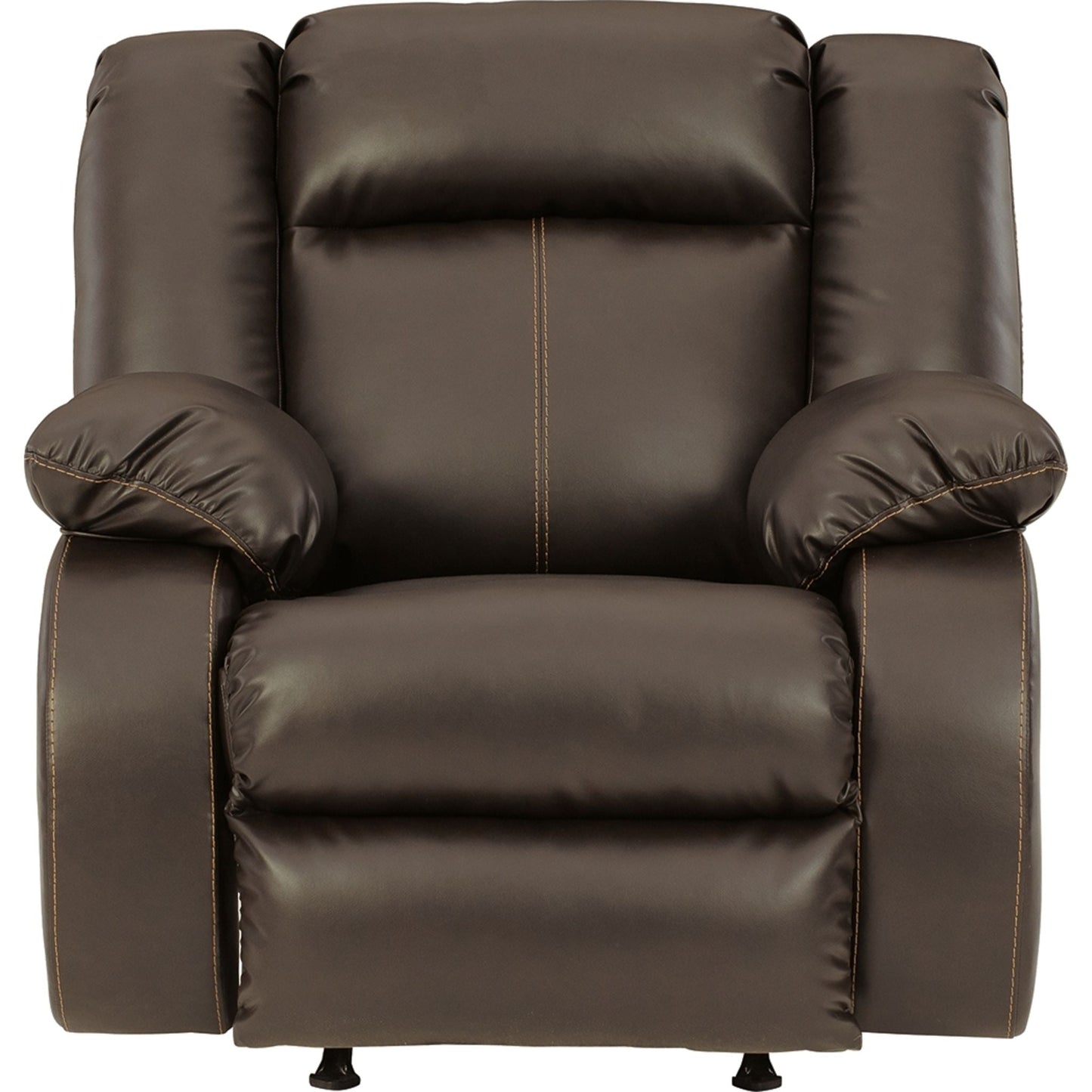 Fauteuil inclinable électrique à bascule Denoron - Chocolat
