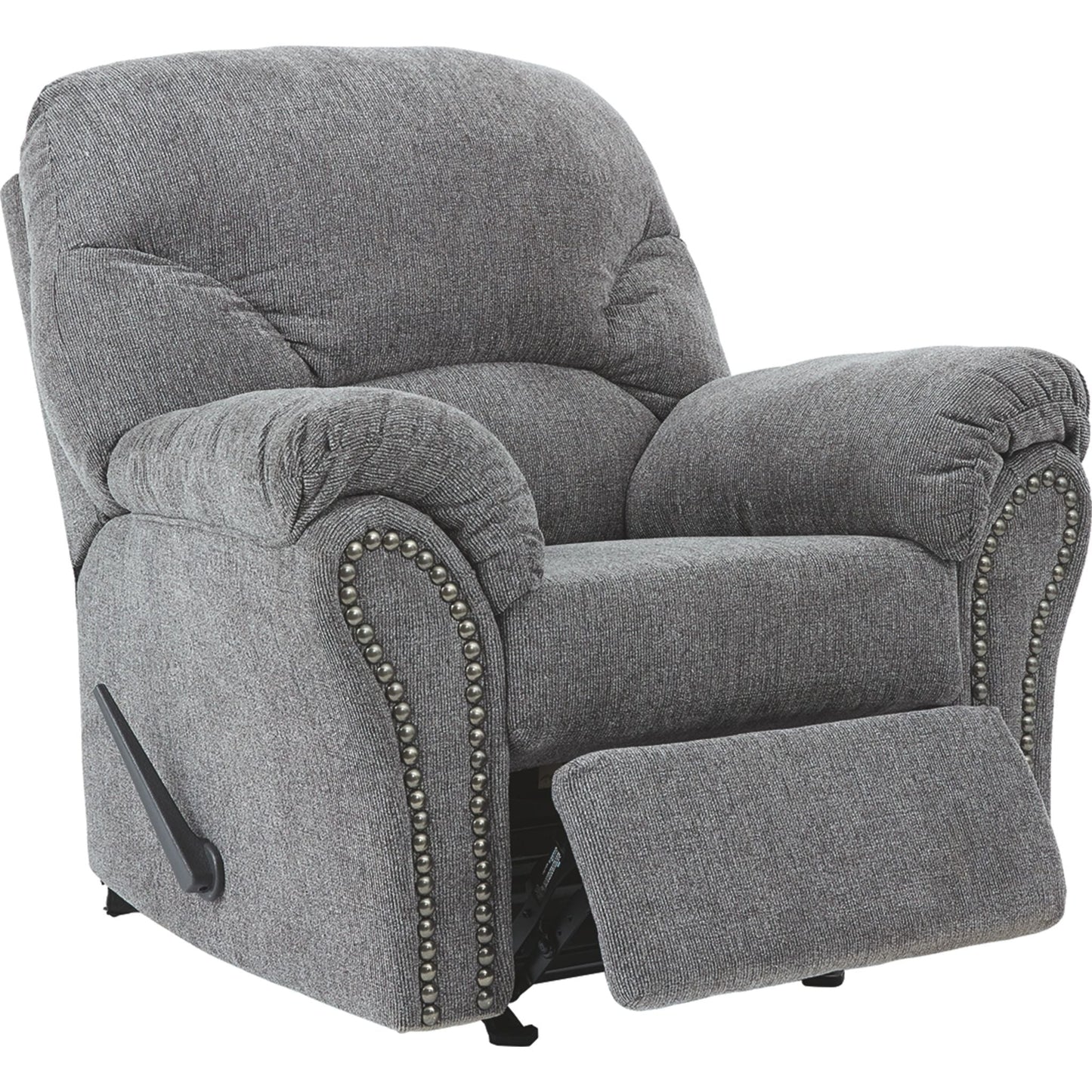 Fauteuil inclinable à bascule Allmaxx - Étain