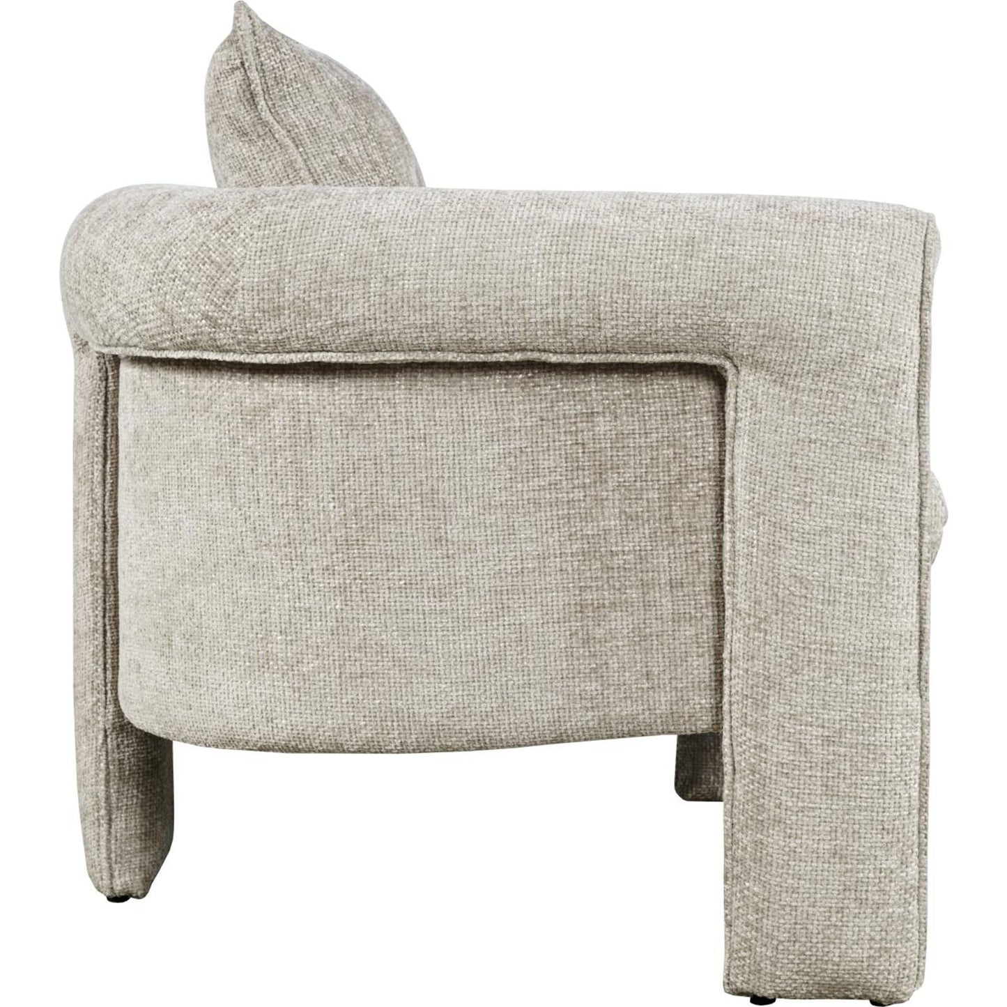 Fauteuil d'appoint Adley - Huître