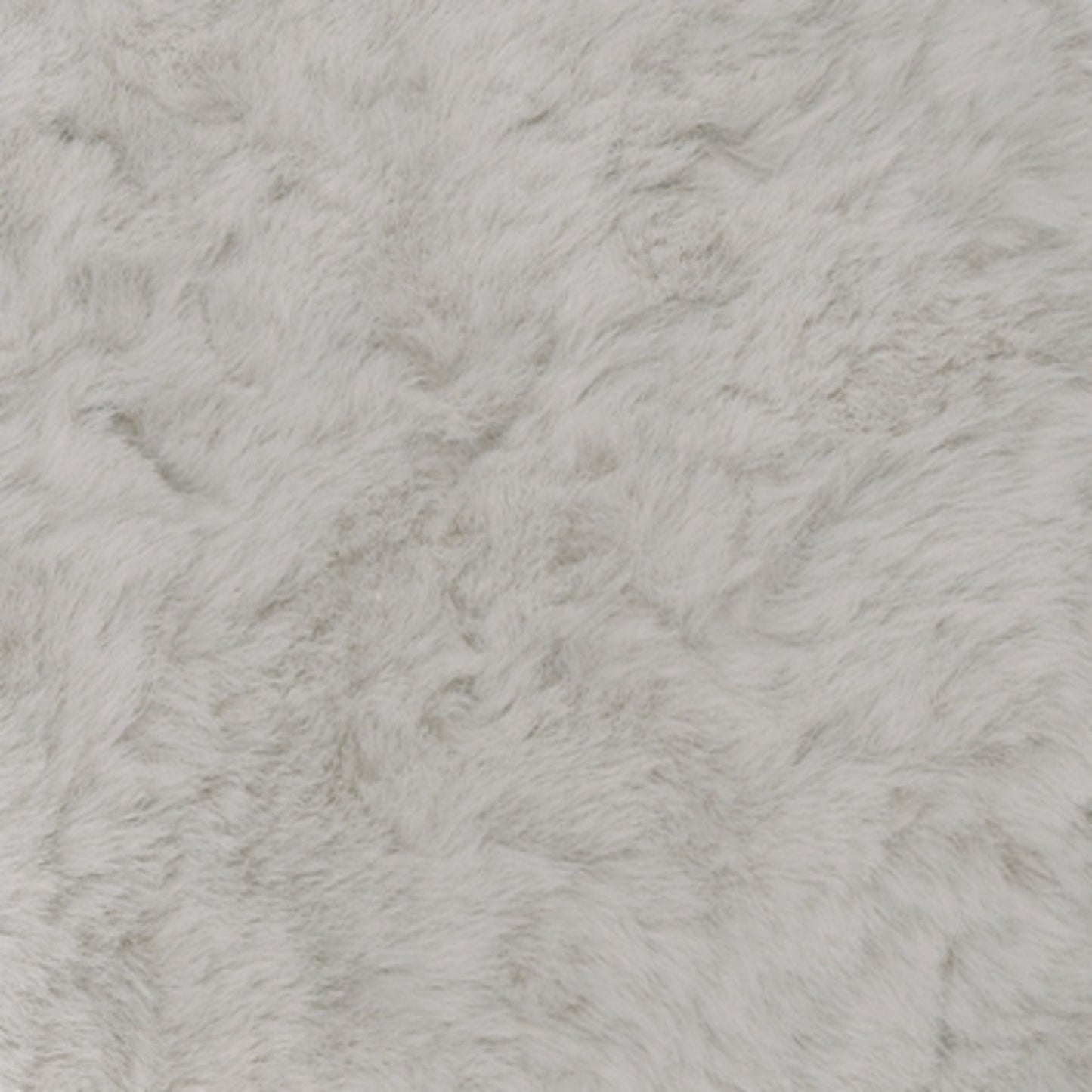Pouf d'appoint surdimensionné en peluche câline - Arctique