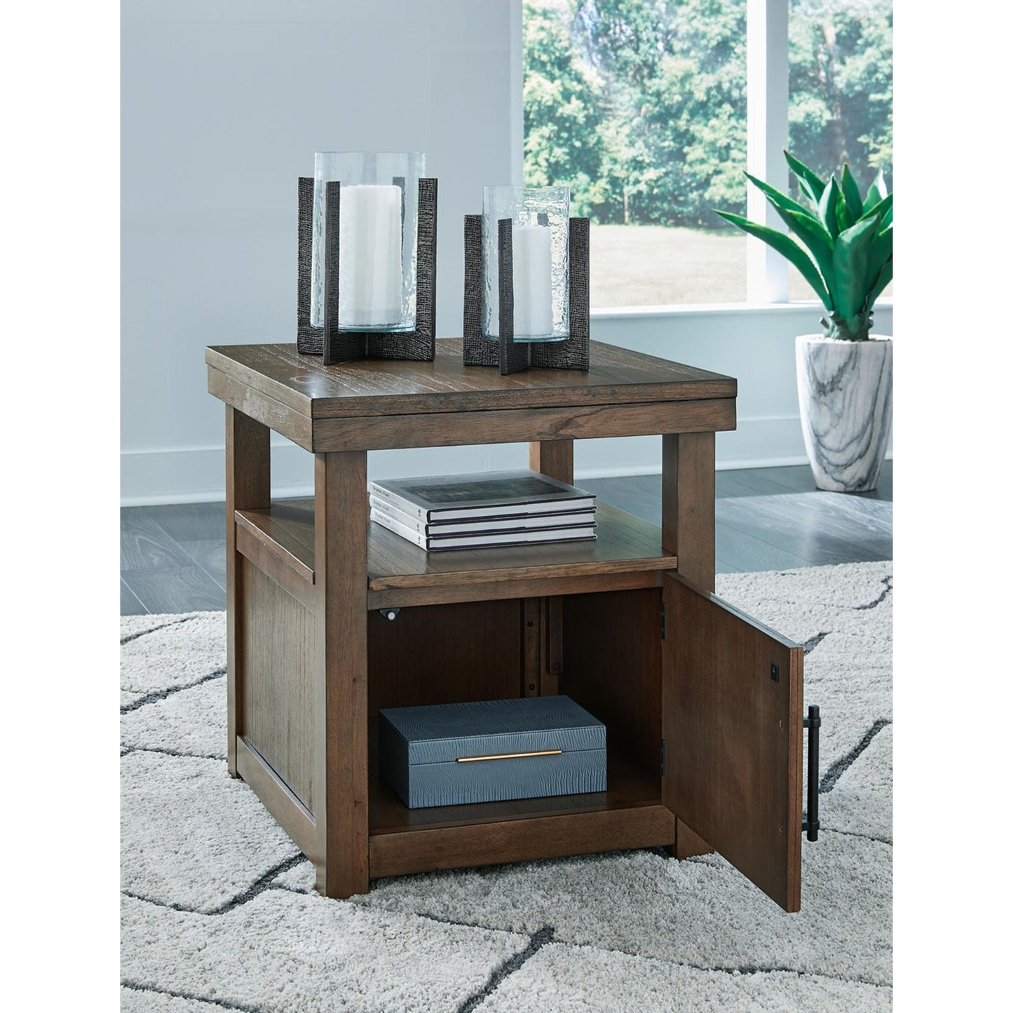 Table d'appoint Boardernest - Marron