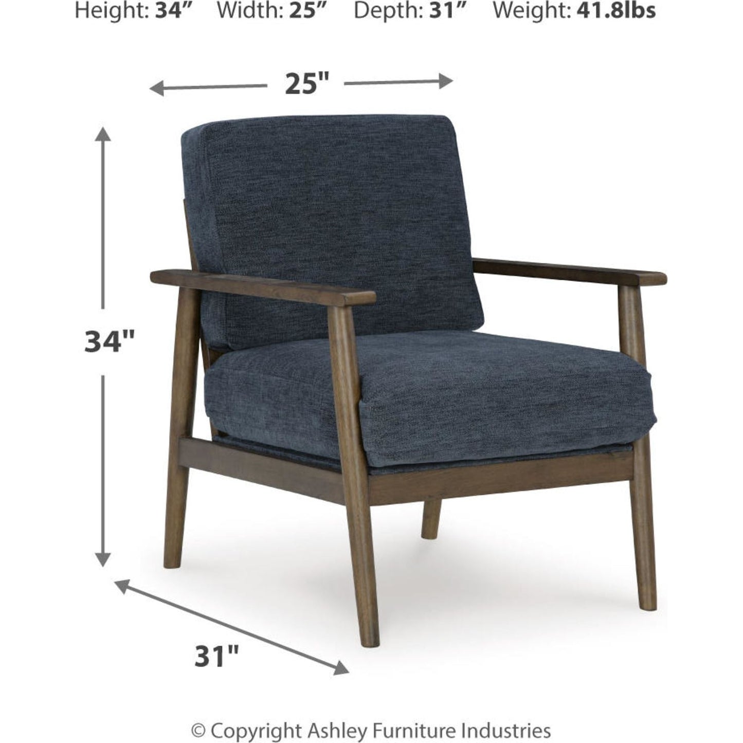 Fauteuil d'appoint Bixler