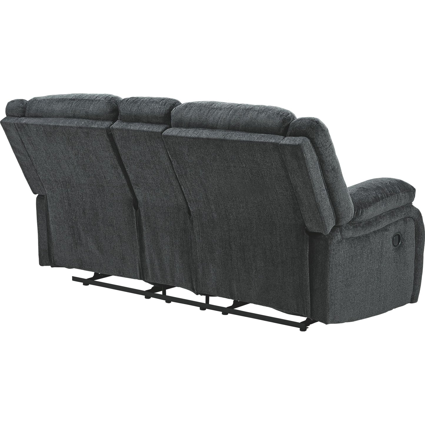 Causeuse inclinable Draycoll avec console - Ardoise