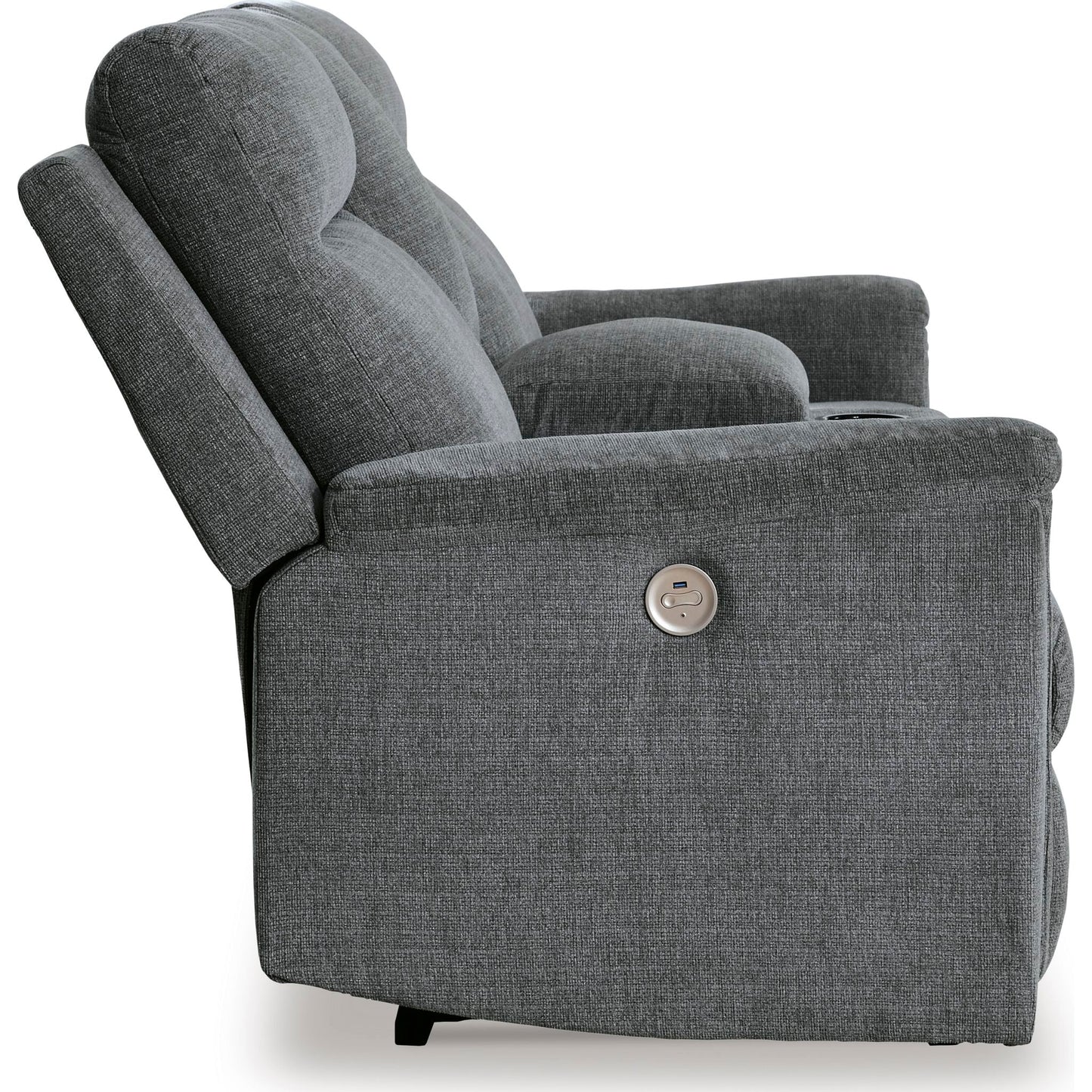 Causeuse inclinable électrique Barnsana avec console