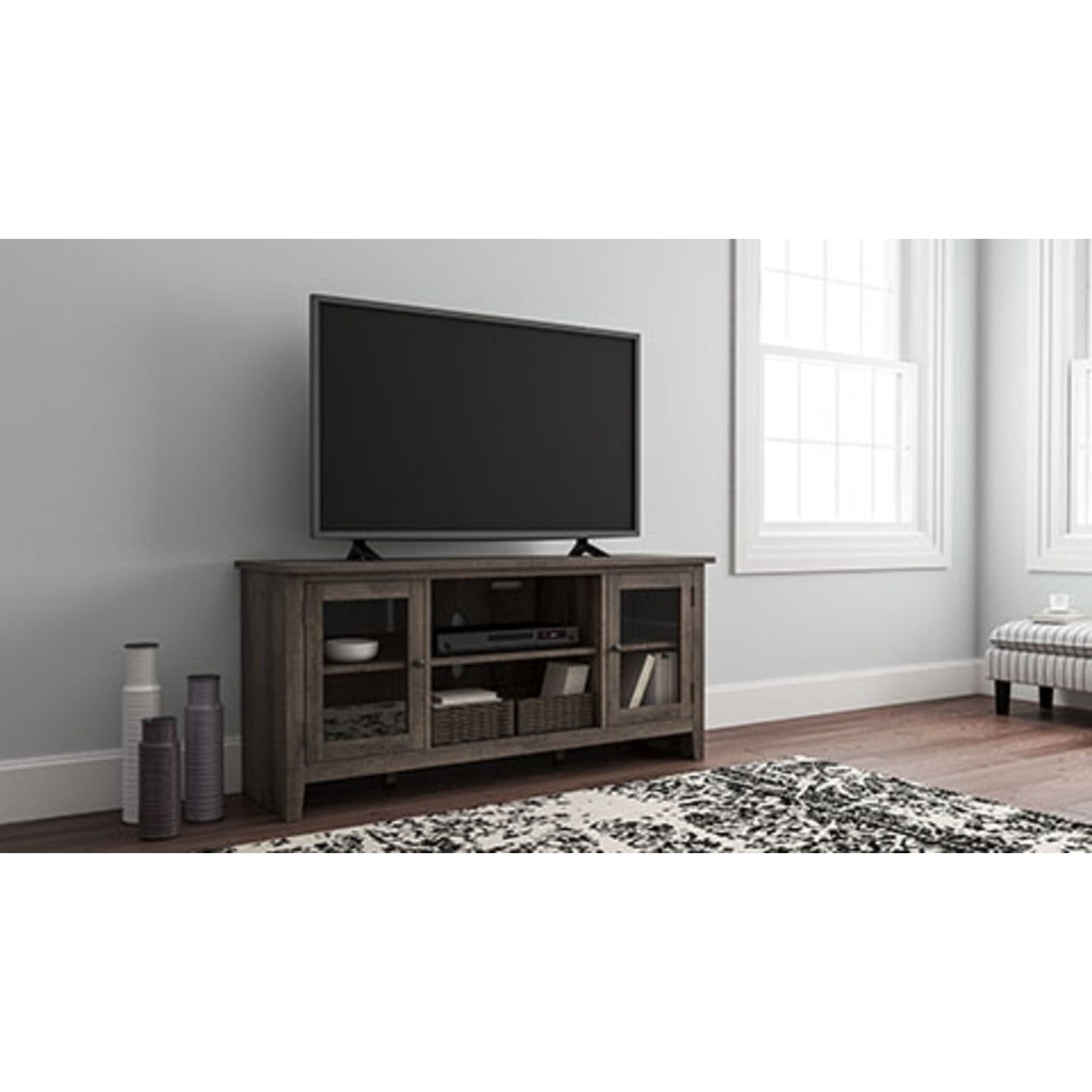 Meuble TV Arlenbry - Gris