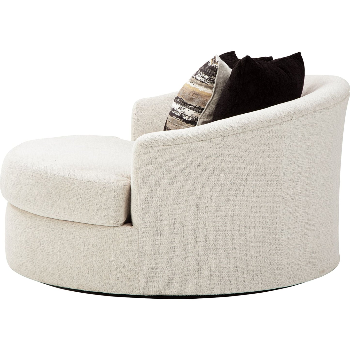 Chaise pivotante Cambri - Neige