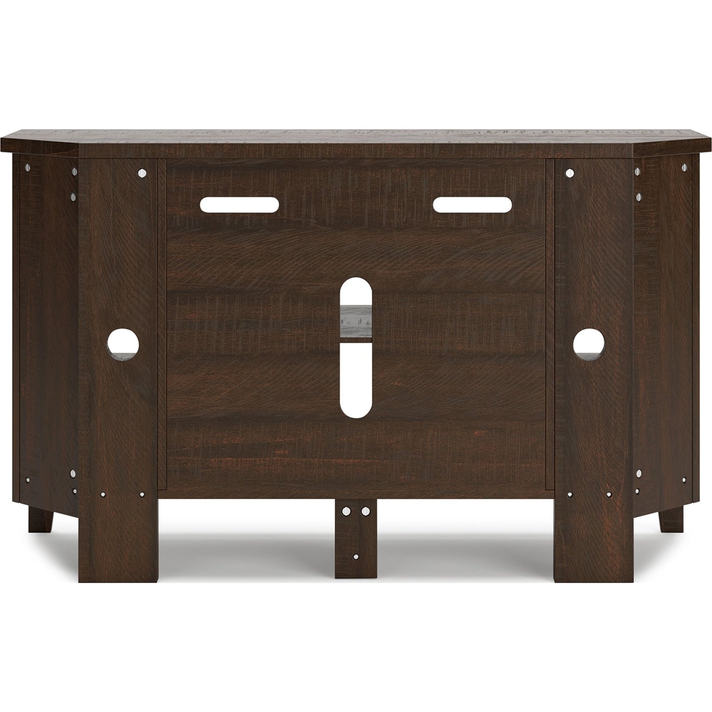 Meuble TV d'angle Camiburg - Marron chaud