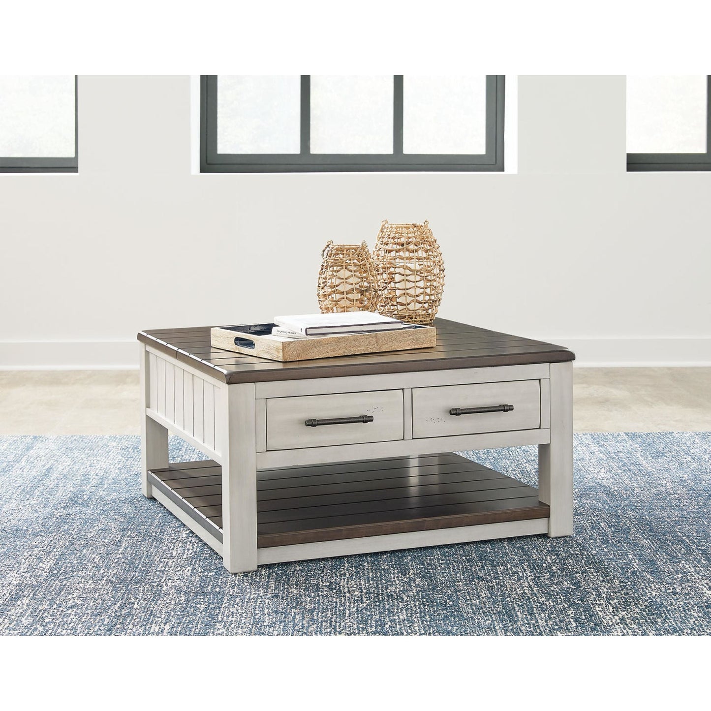 Table basse Darborn - Gris/Marron