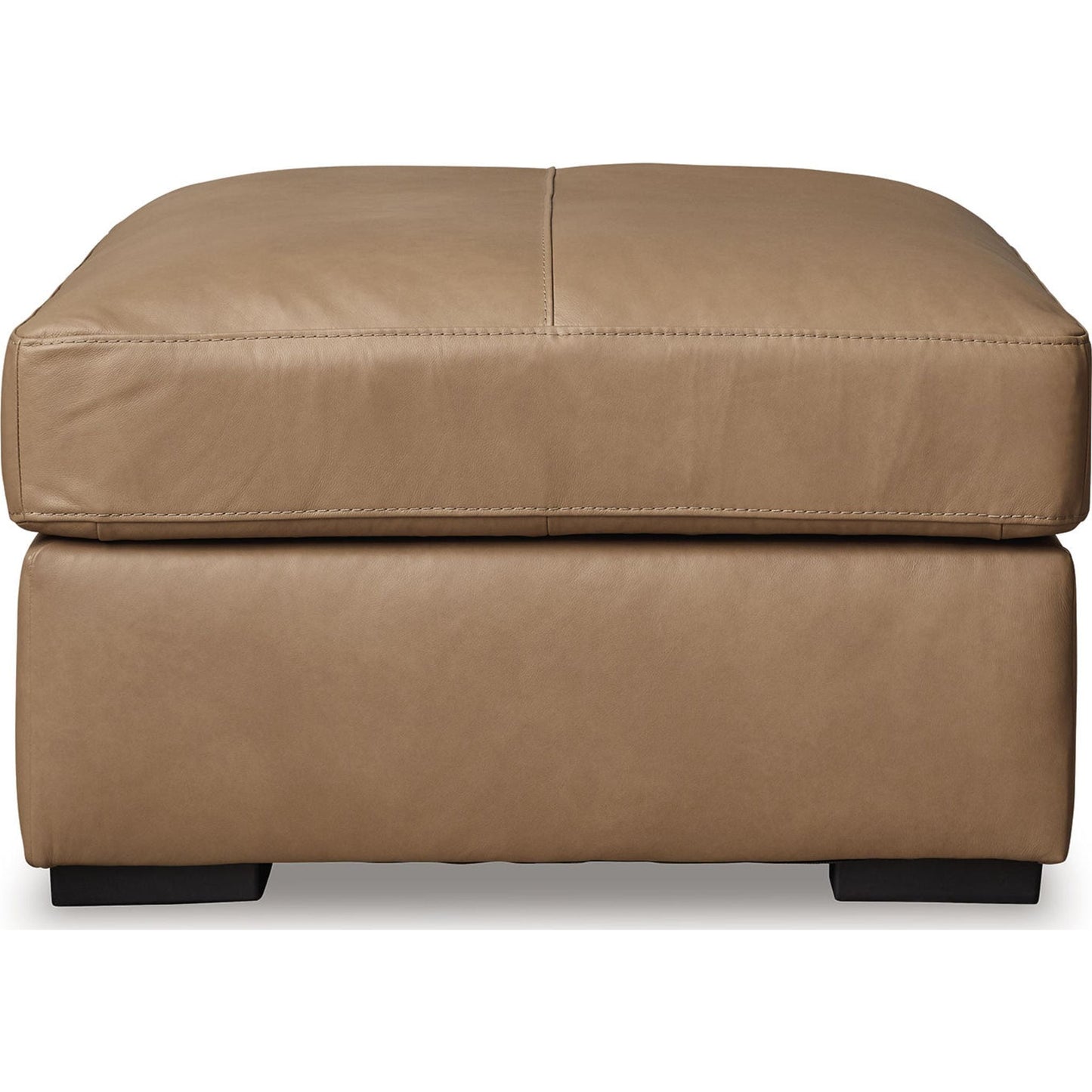 Pouf d'appoint surdimensionné Bandon - Caramel